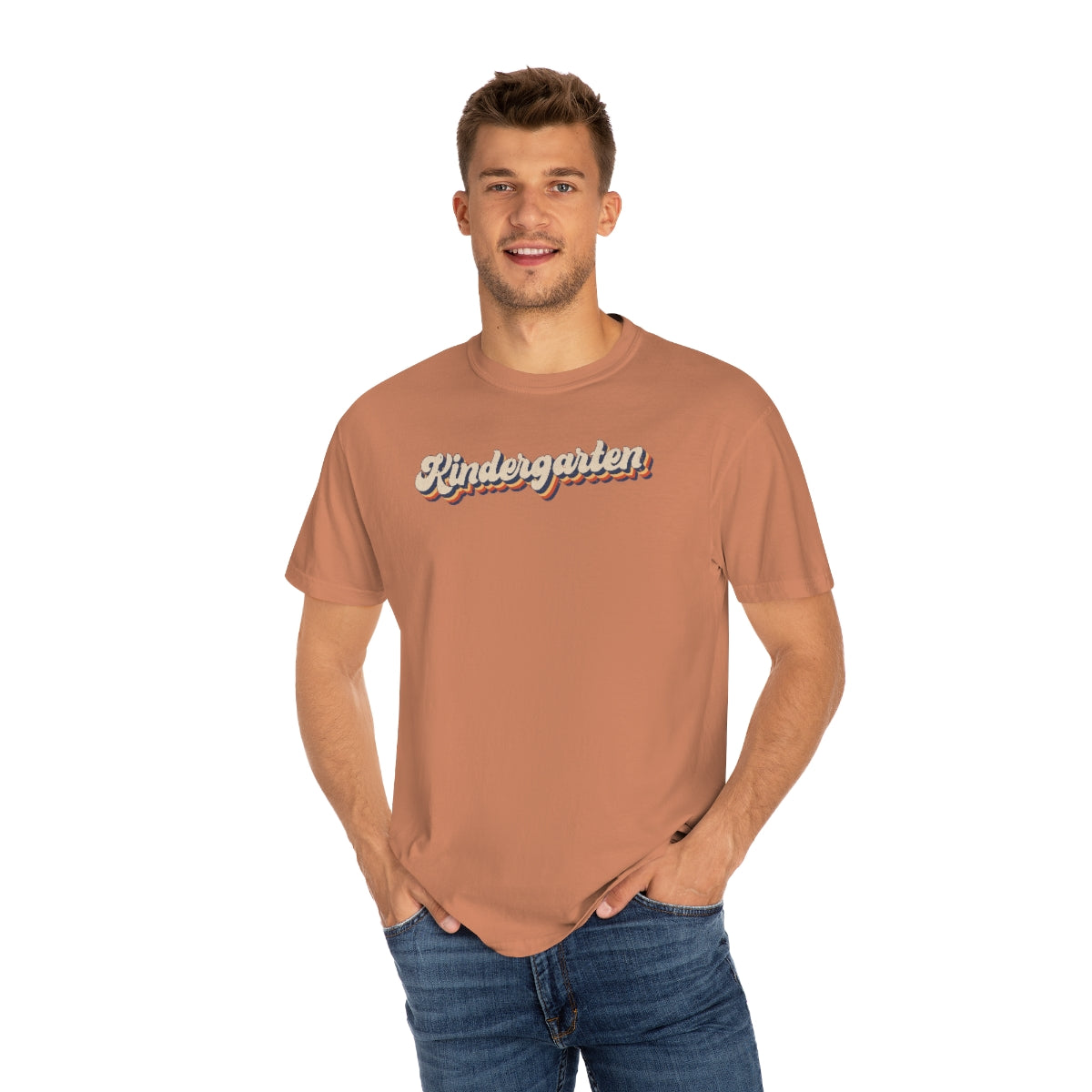 Retro Kindergarten Unisex Garment-Dyed Comfort Colors PREMIUM T-shirt