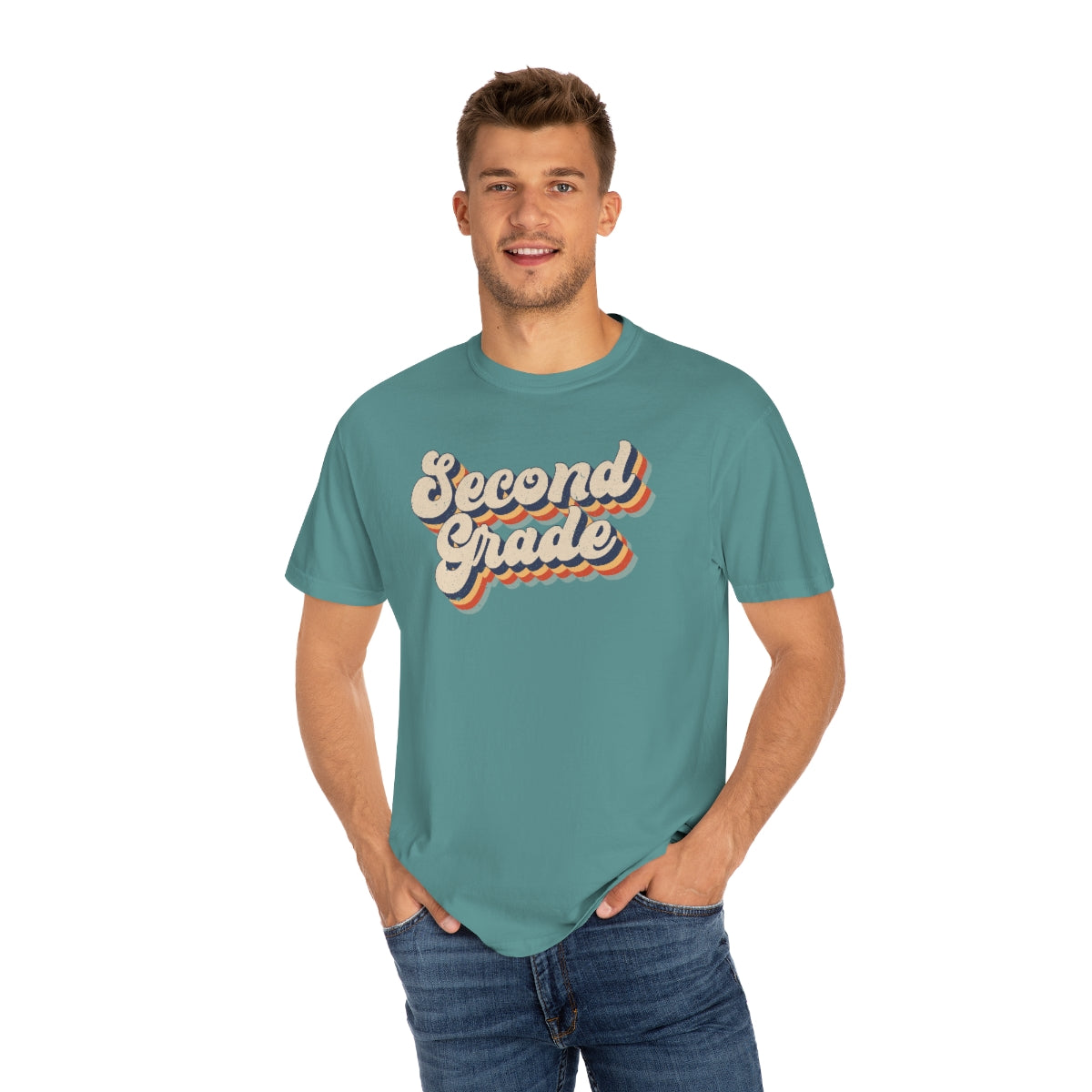 Retro Second Grade Unisex Garment-Dyed Comfort Colors PREMIUM T-shirt