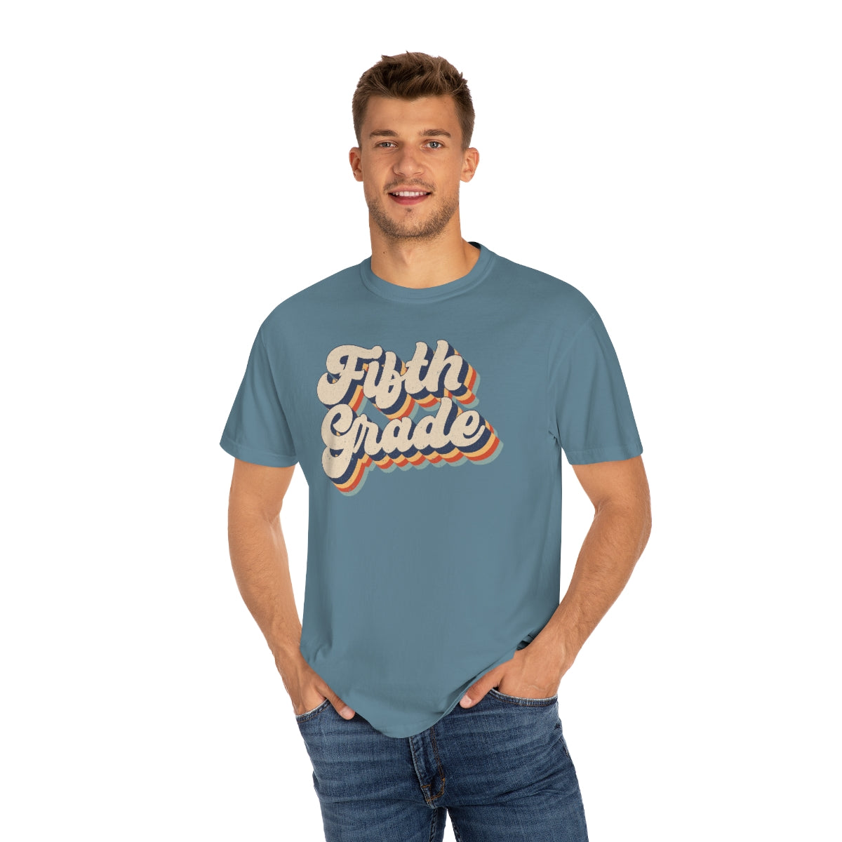 Retro Fifth Grade Unisex Garment-Dyed Comfort Colors PREMIUM T-shirt