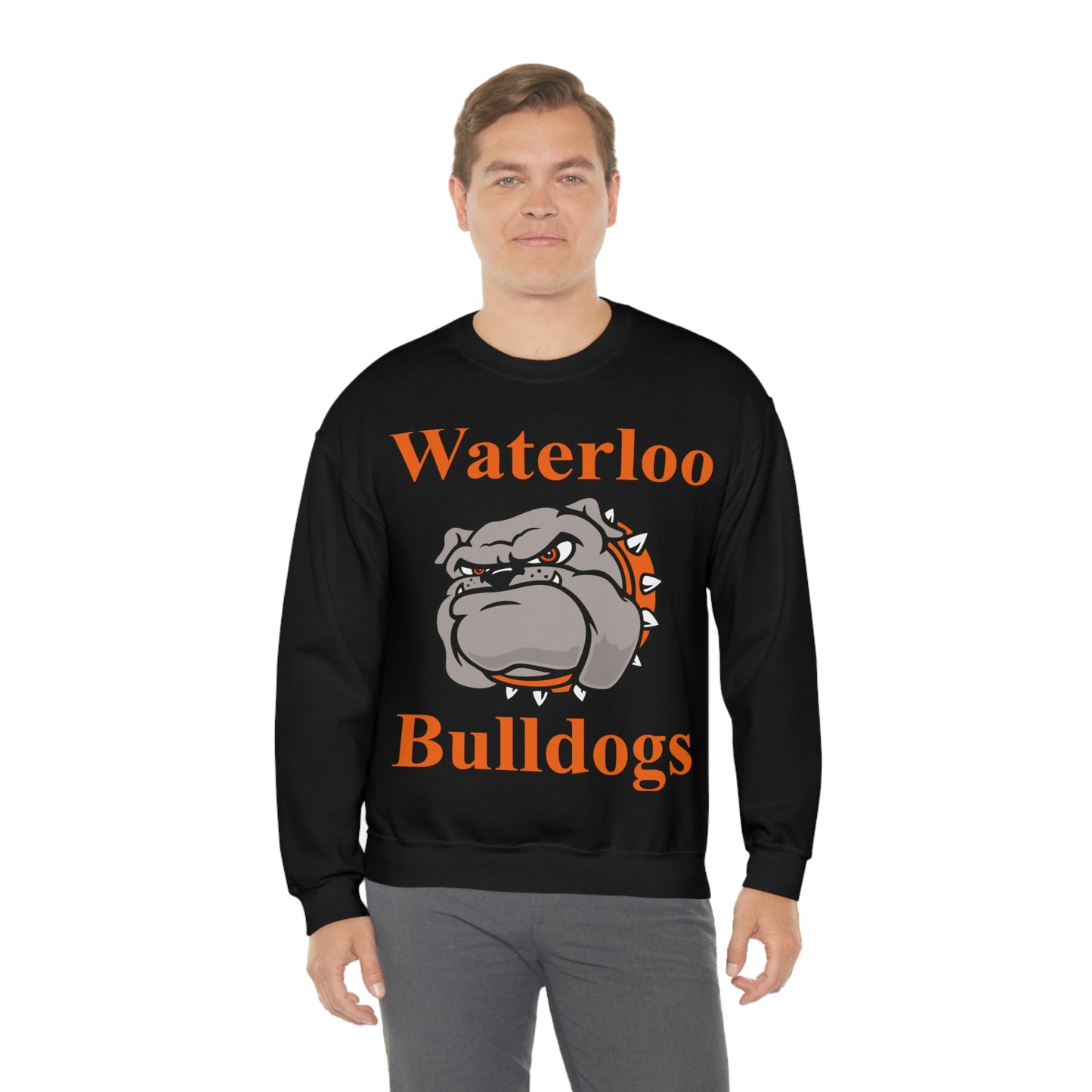 Waterloo Bulldogs Unisex Heavy Blend Crewneck Sweatshirt