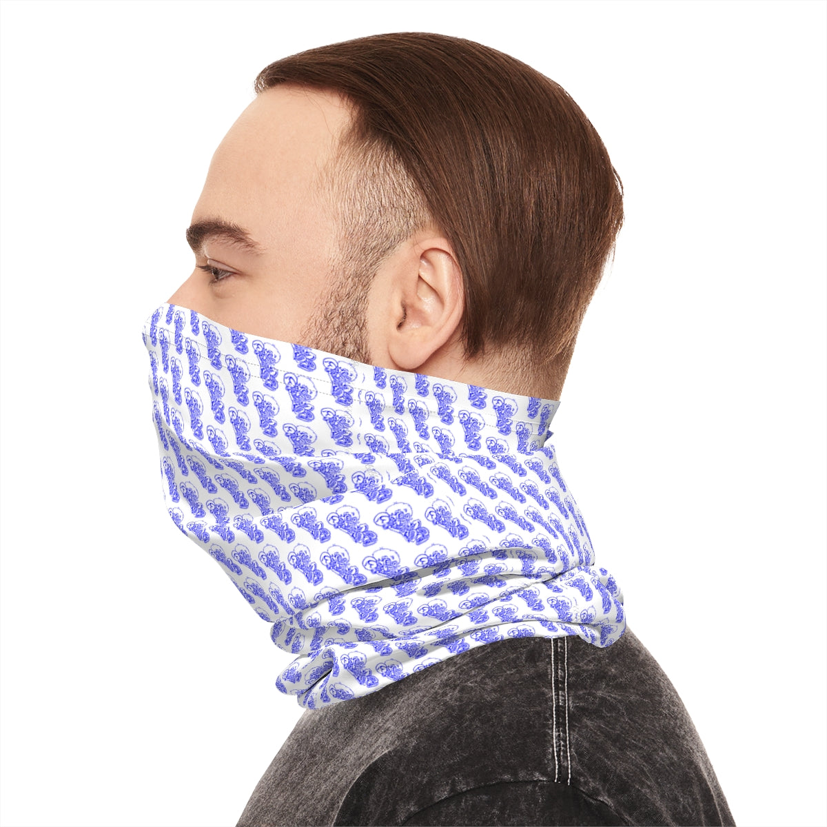 Midget Neck Gaiter - White
