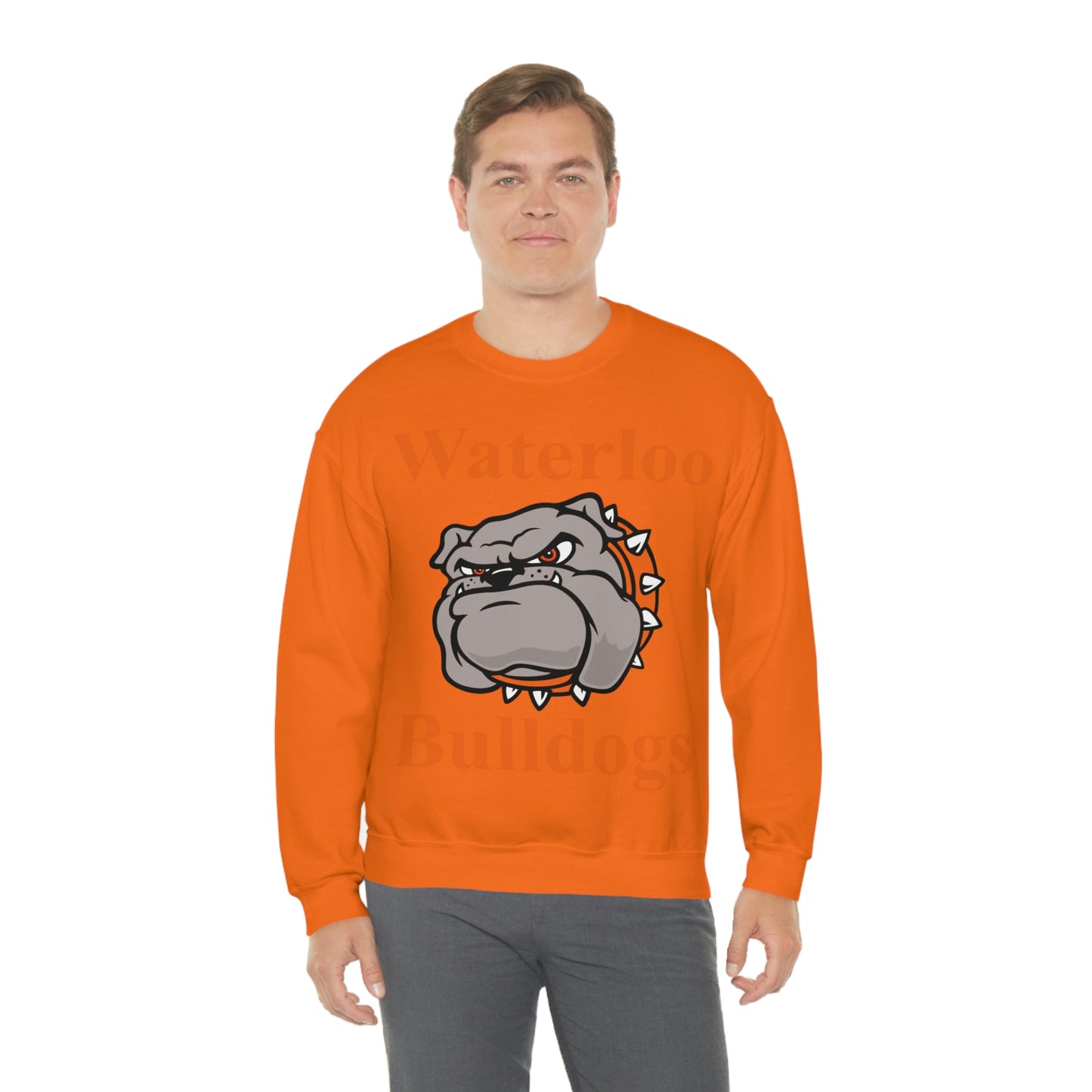 Waterloo Bulldogs Unisex Heavy Blend Crewneck Sweatshirt