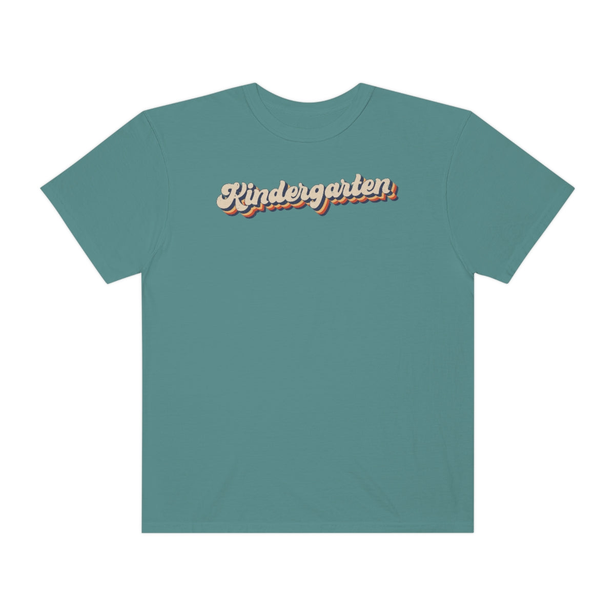 Retro Kindergarten Unisex Garment-Dyed Comfort Colors PREMIUM T-shirt