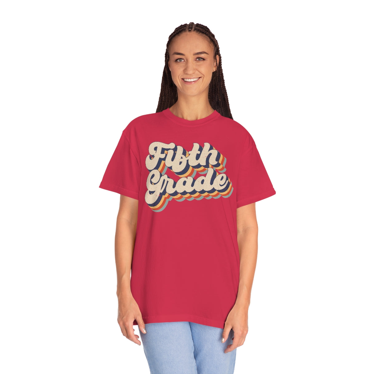 Retro Fifth Grade Unisex Garment-Dyed Comfort Colors PREMIUM T-shirt
