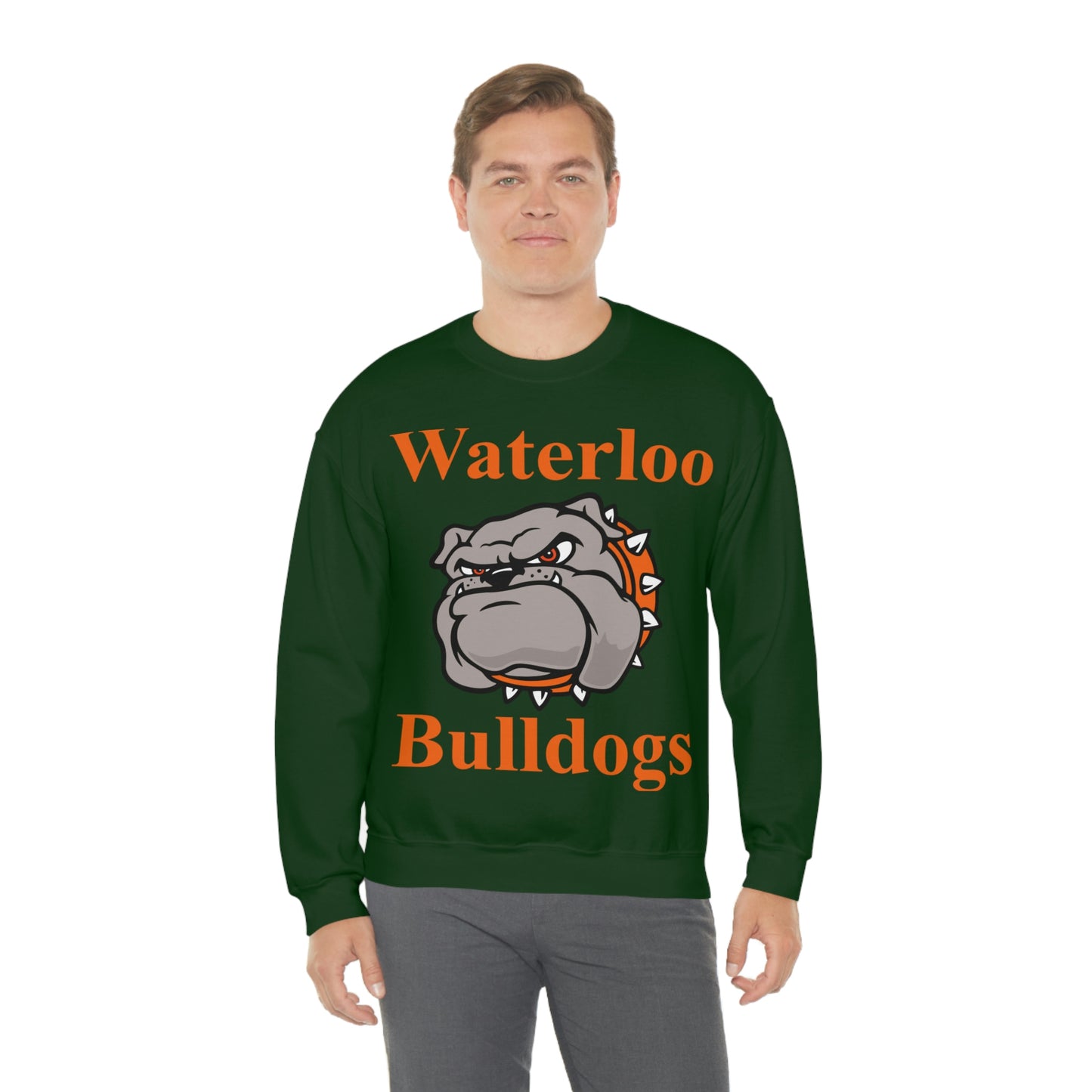 Waterloo Bulldogs Unisex Heavy Blend Crewneck Sweatshirt