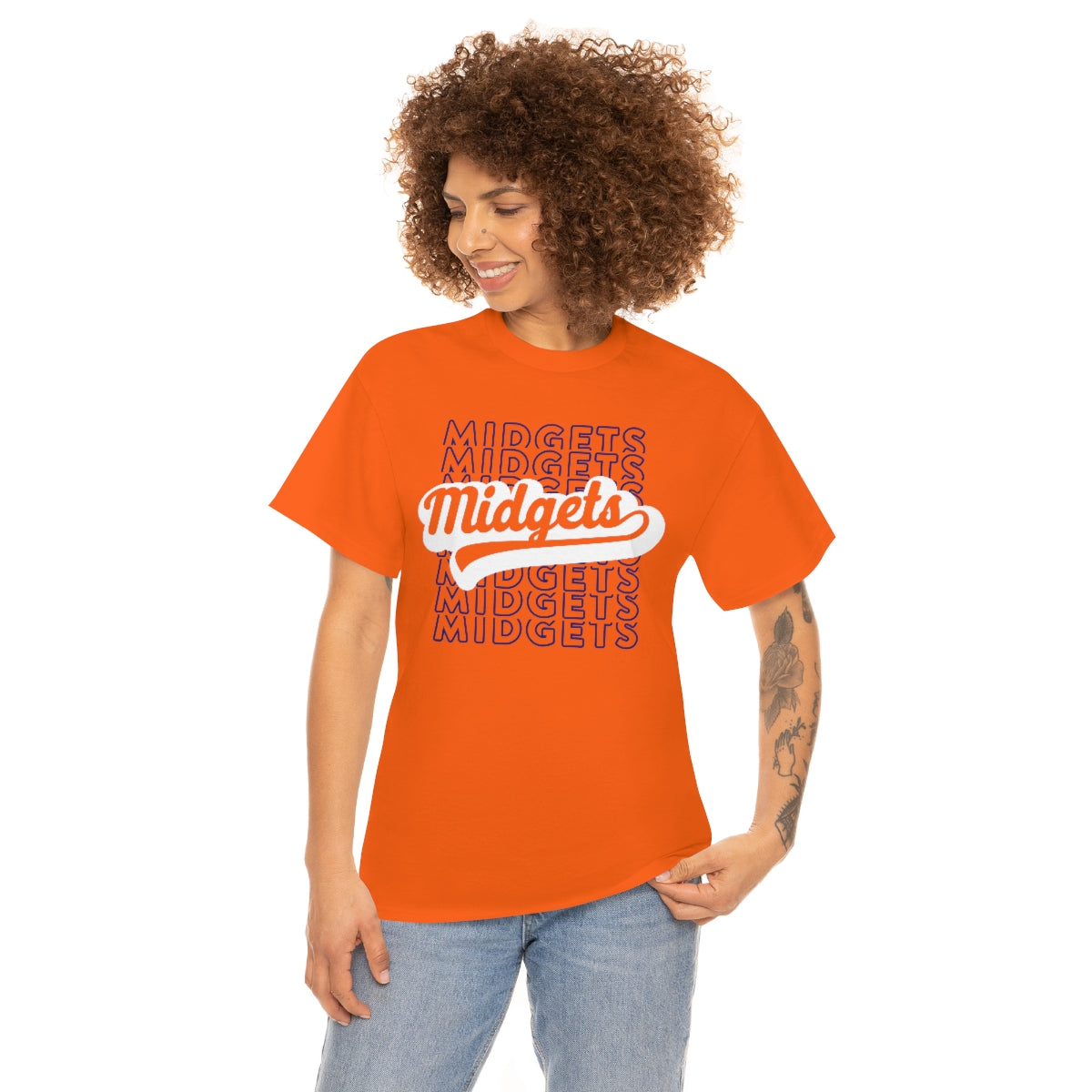 Midget Tail Unisex Heavy Cotton Tee
