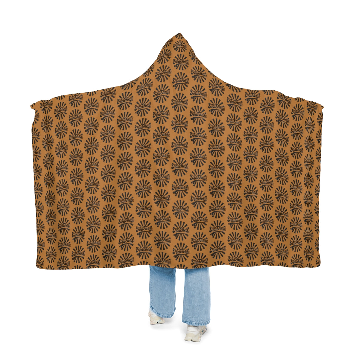 Light Brown " Teacher" Snuggle Blanket