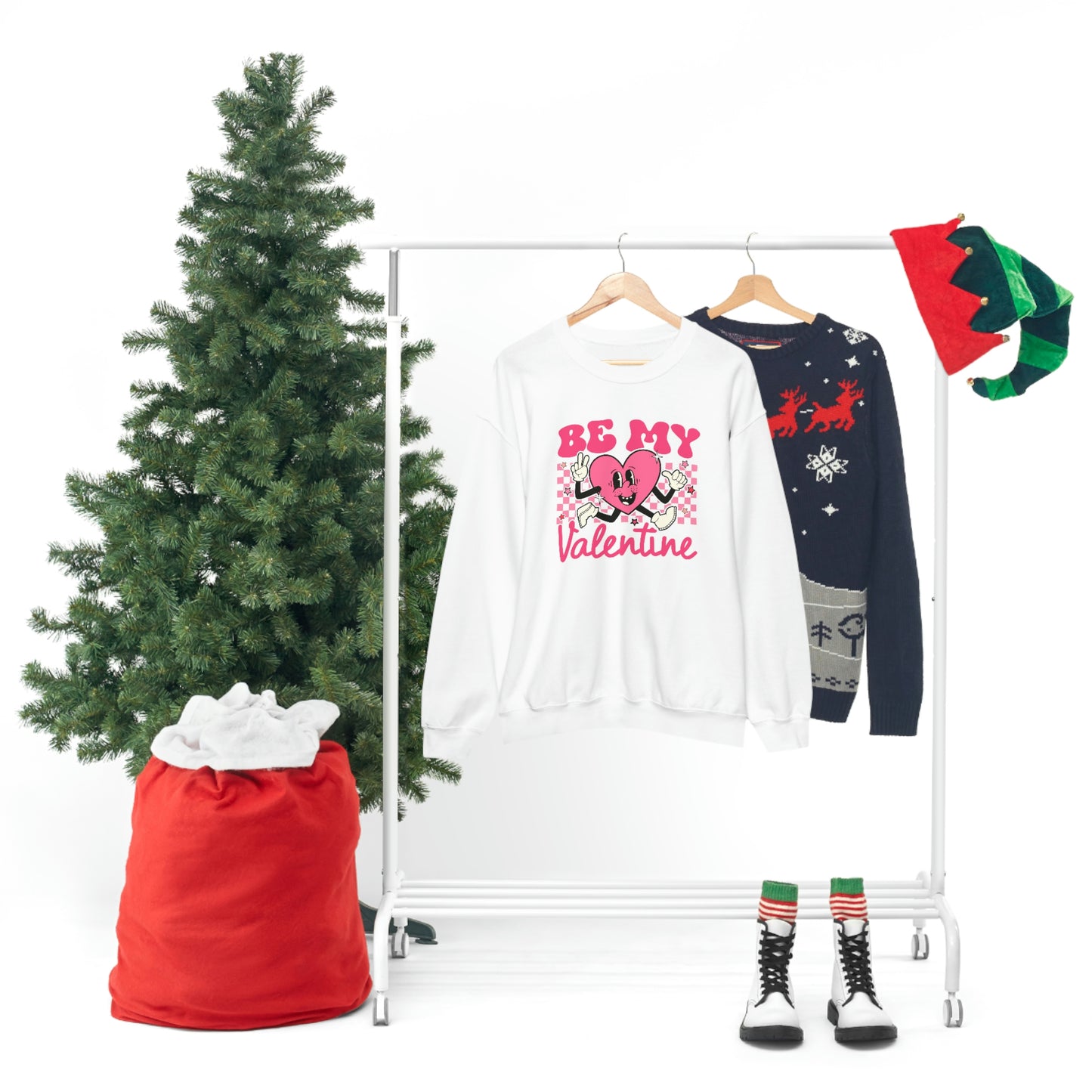 "Be My Valentine" Unisex Heavy Blend™ Crewneck Sweatshirt