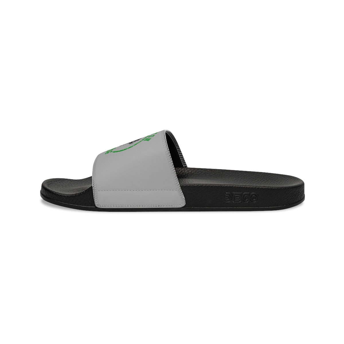 Gray Smithton Cougars Men's Slide Sandals