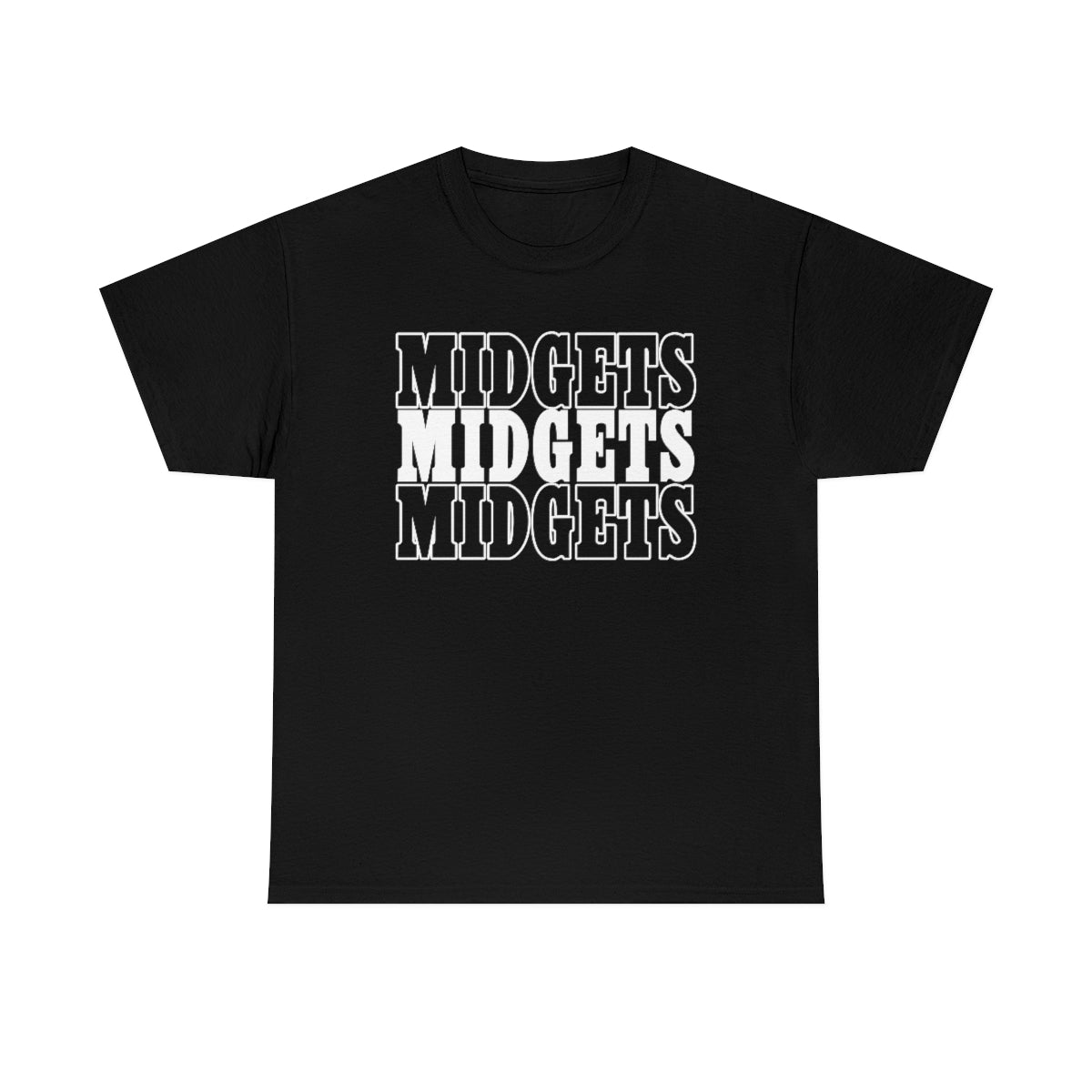 Midget Stack Unisex Heavy Cotton Tee