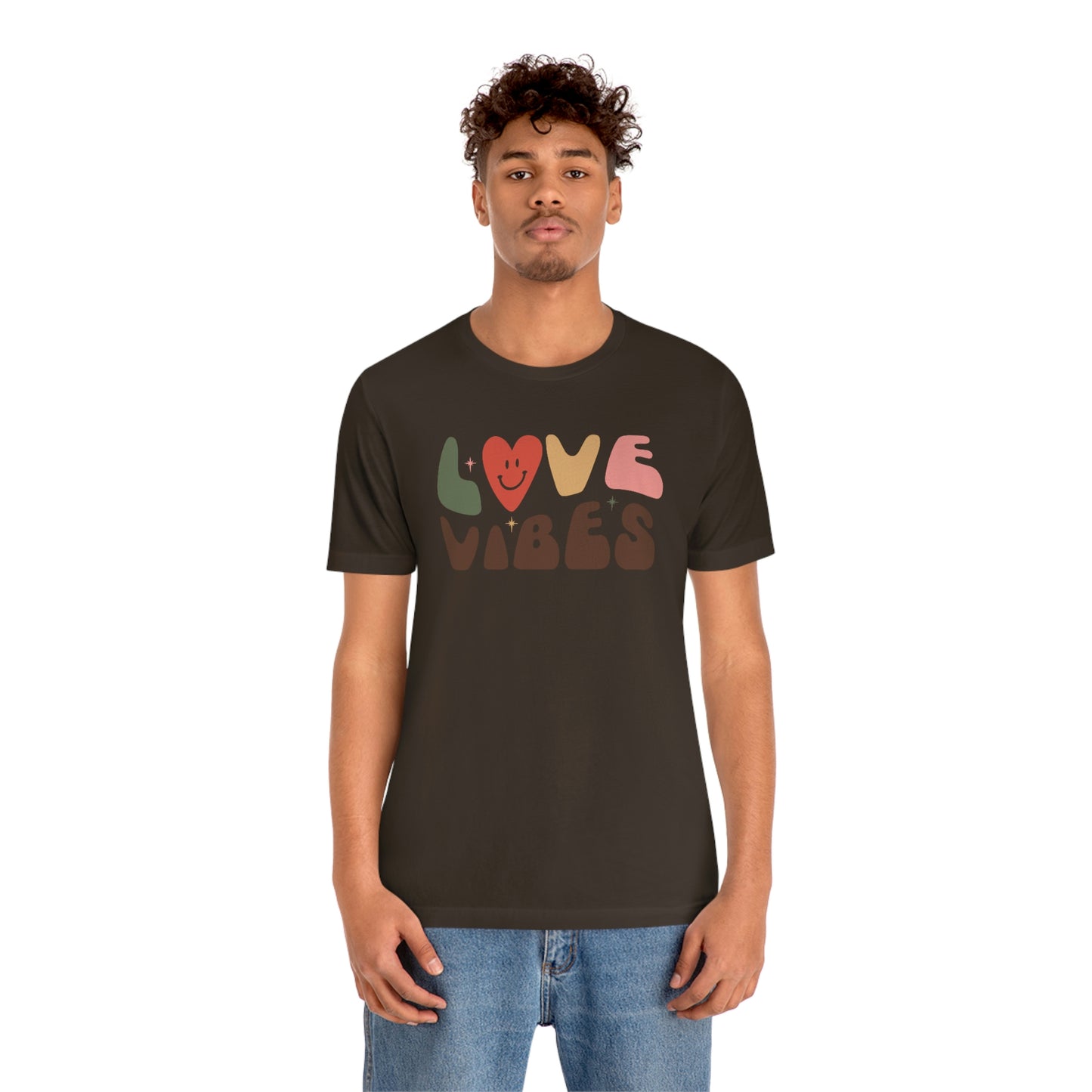 "Love Vibes" Unisex Jersey Short Sleeve Tee