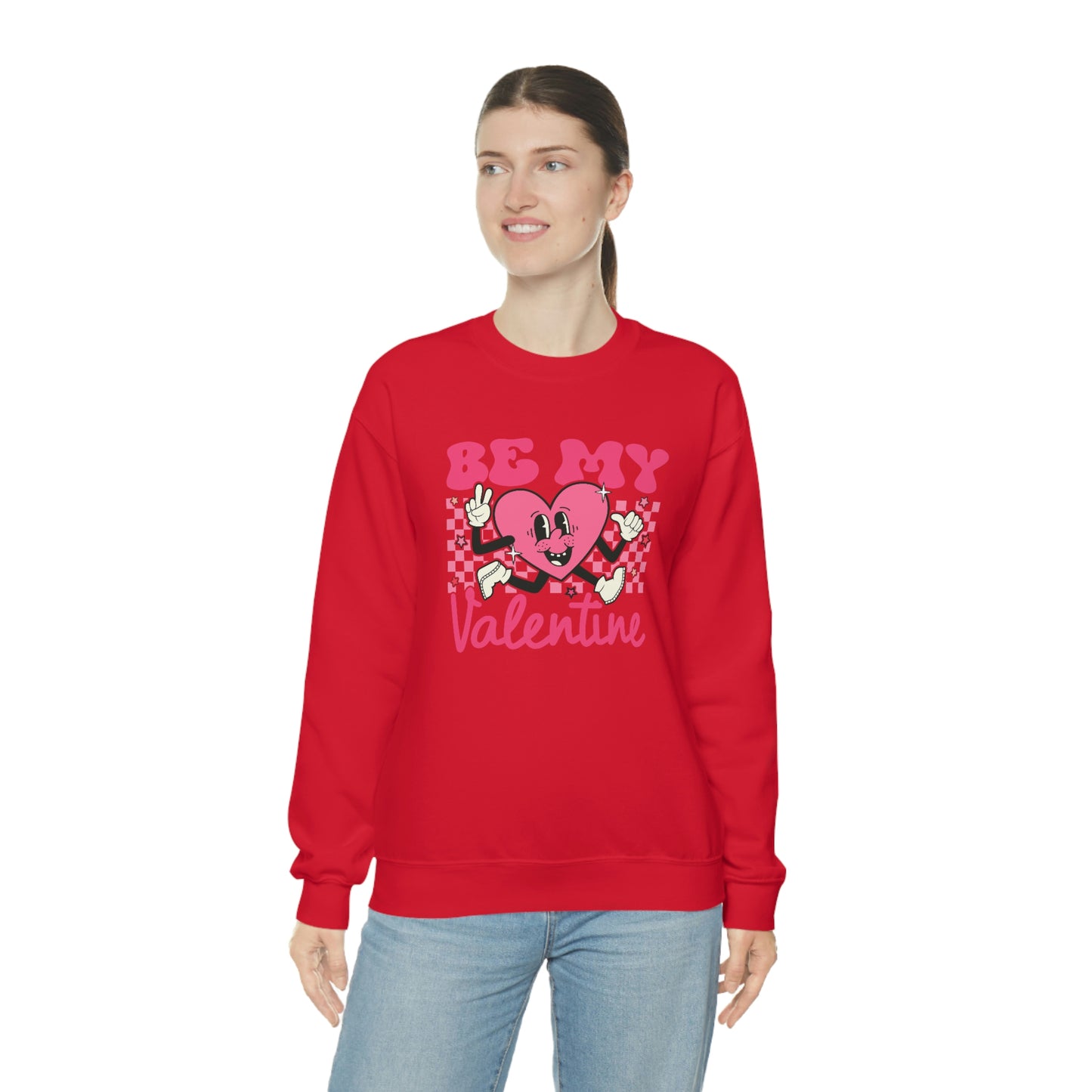 "Be My Valentine" Unisex Heavy Blend™ Crewneck Sweatshirt