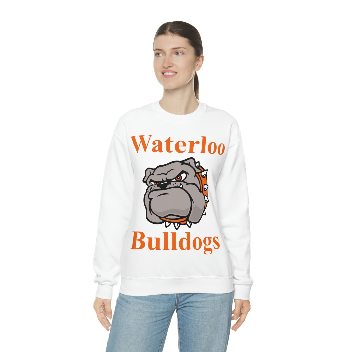 Waterloo Bulldogs Unisex Heavy Blend Crewneck Sweatshirt