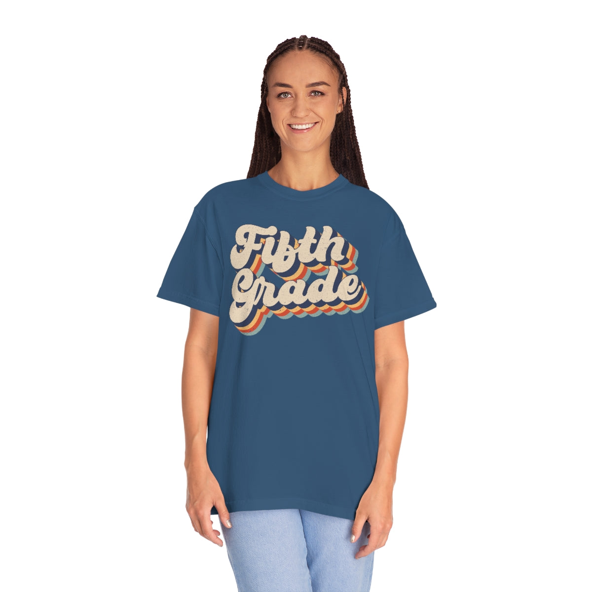 Retro Fifth Grade Unisex Garment-Dyed Comfort Colors PREMIUM T-shirt