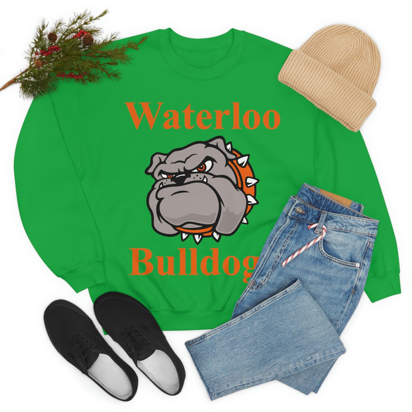 Waterloo Bulldogs Unisex Heavy Blend Crewneck Sweatshirt