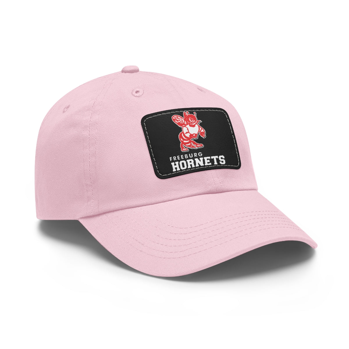Freeburg Hornet Dad Hat with Leather Patch