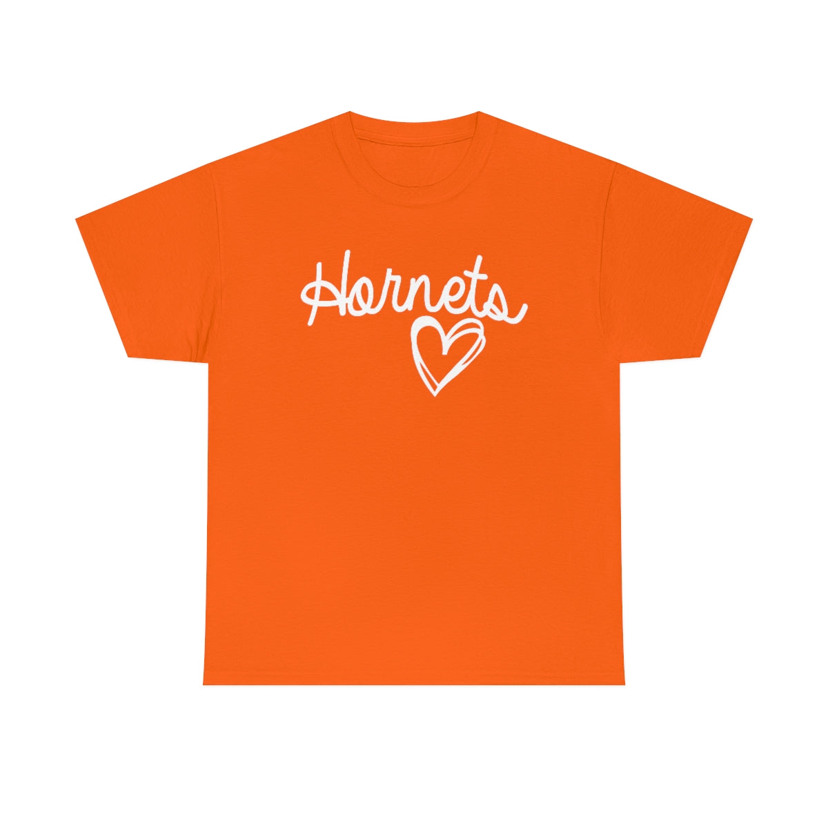 Hornet White Heart Unisex Heavy Cotton Tee