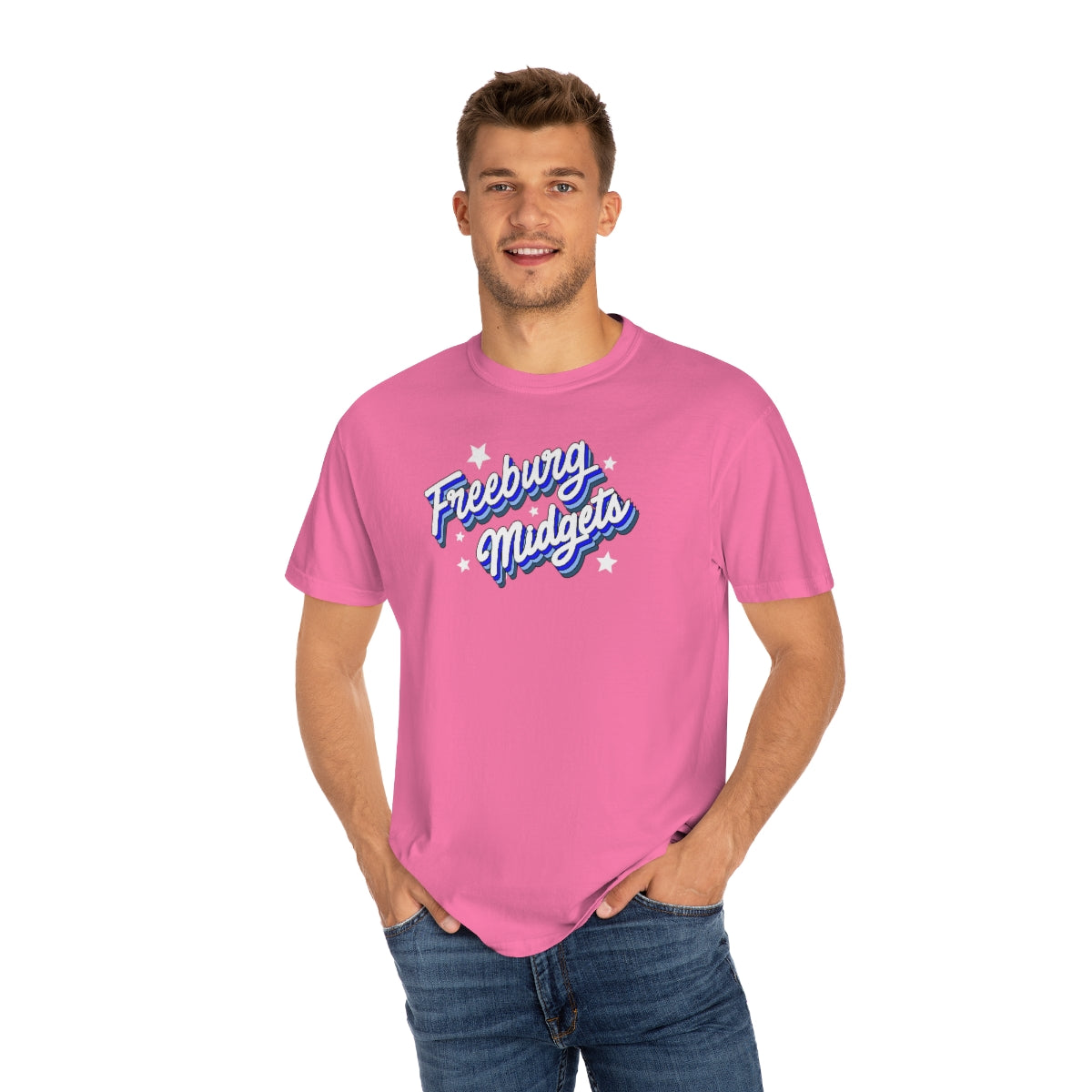 Retro Freeburg Midgets Unisex Garment-Dyed Comfort Colors PREMIUM T-shirt