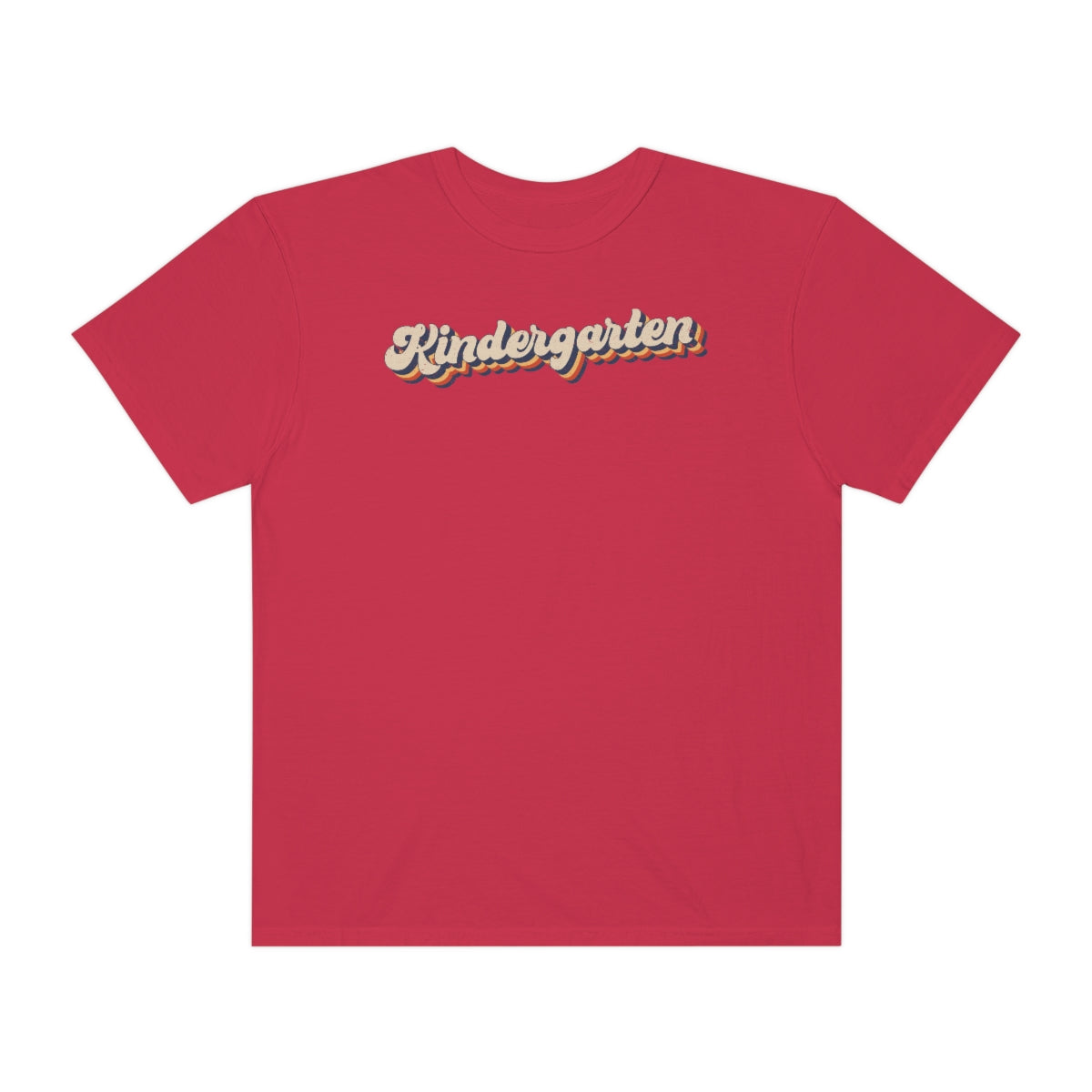 Retro Kindergarten Unisex Garment-Dyed Comfort Colors PREMIUM T-shirt