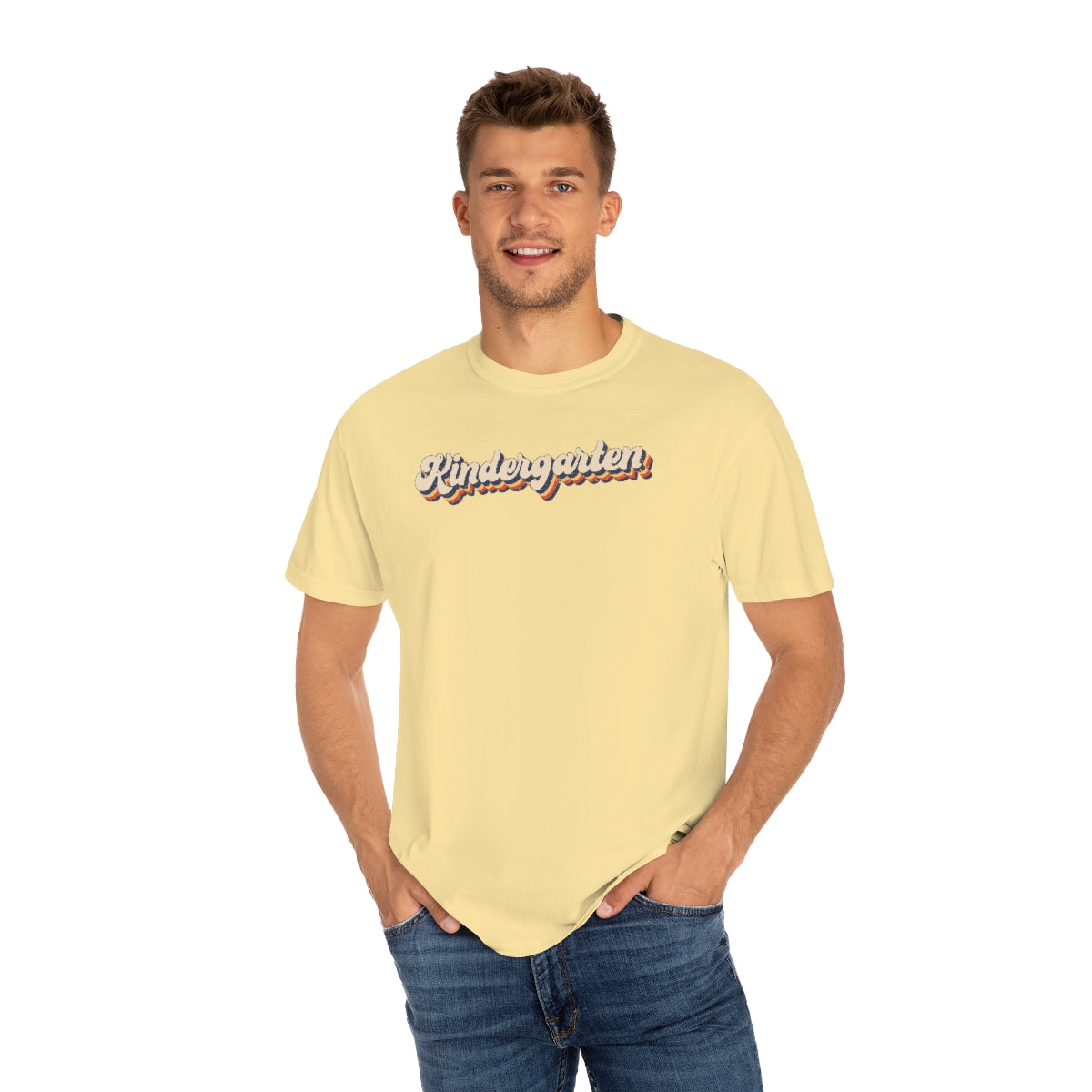 Retro Kindergarten Unisex Garment-Dyed Comfort Colors PREMIUM T-shirt