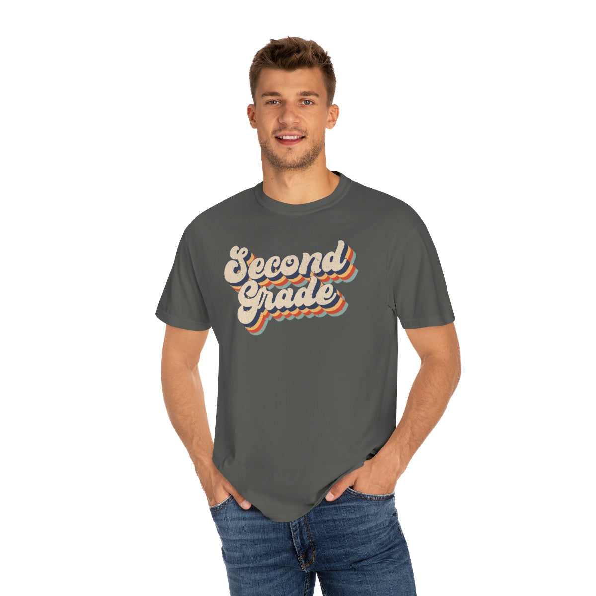 Retro Second Grade Unisex Garment-Dyed Comfort Colors PREMIUM T-shirt