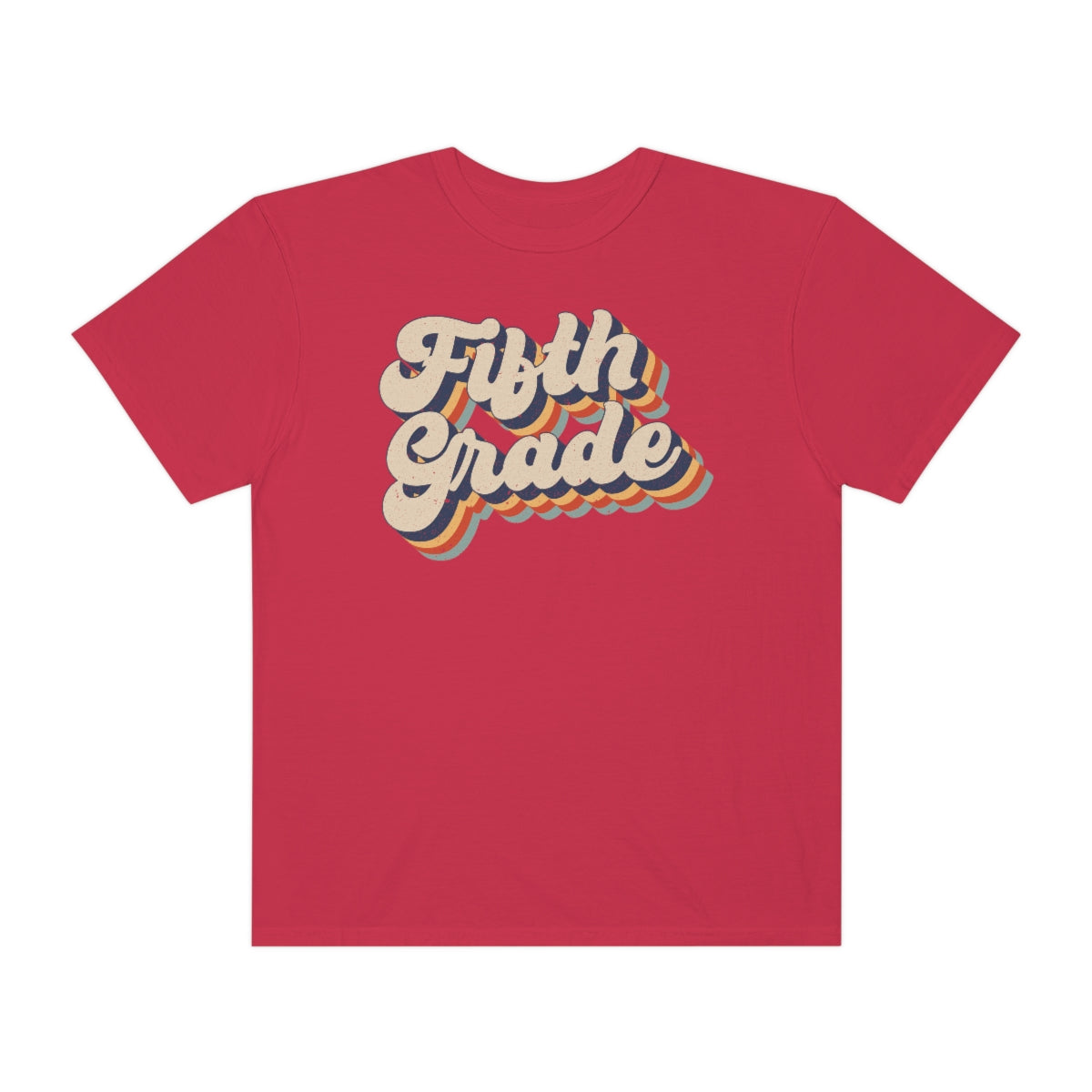 Retro Fifth Grade Unisex Garment-Dyed Comfort Colors PREMIUM T-shirt