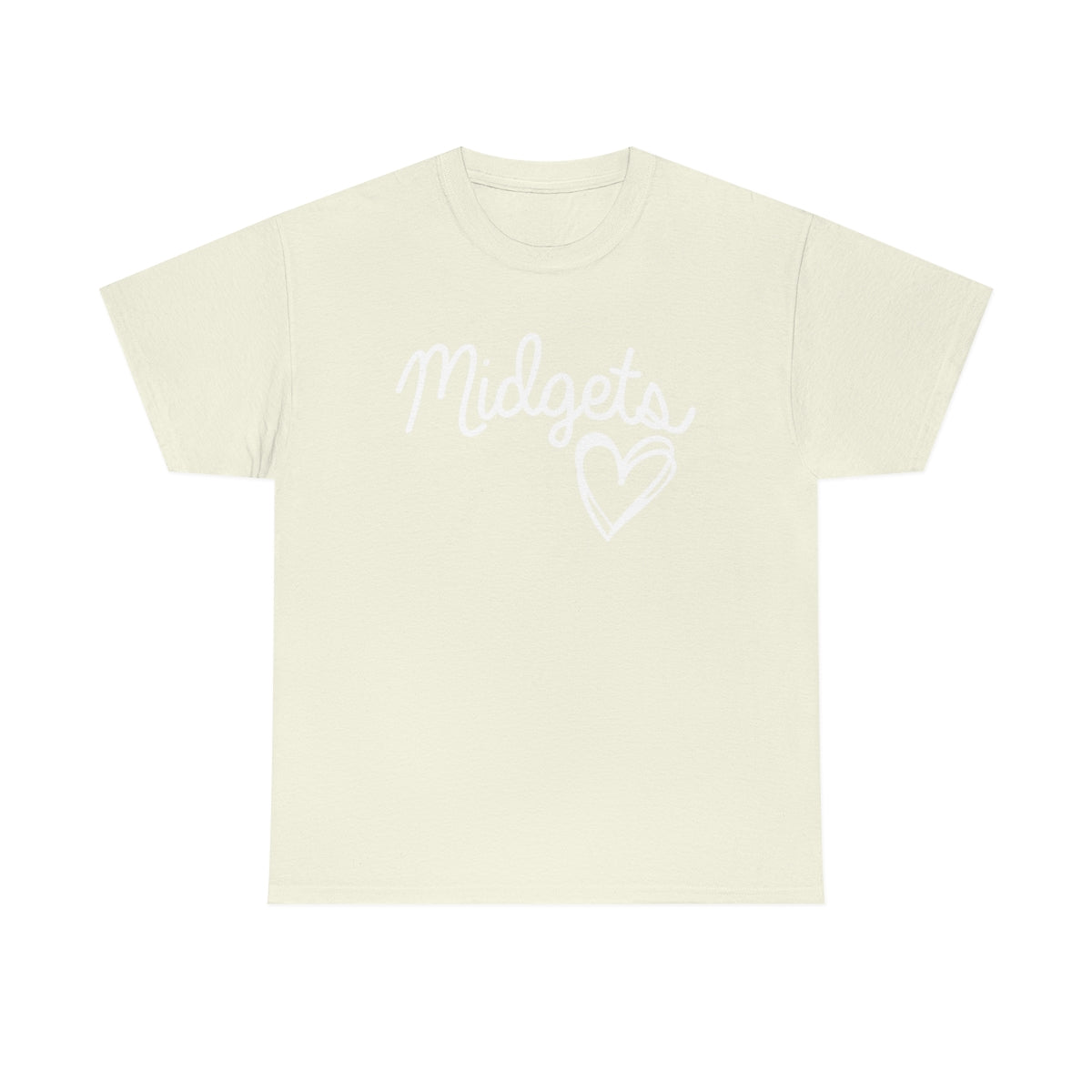 Midget Heart Unisex Heavy Cotton Tee