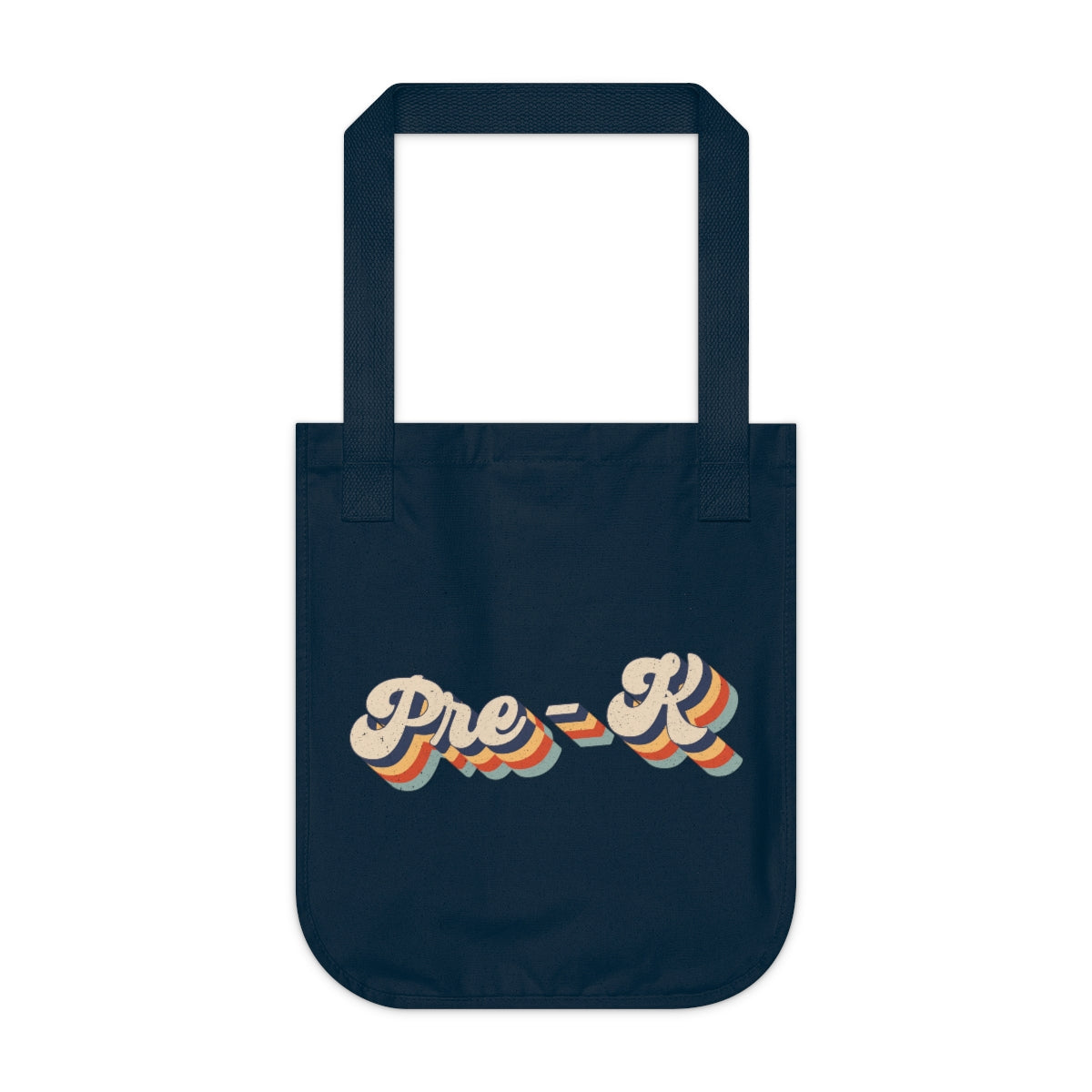 Pre-K Organic Canvas Tote Bag