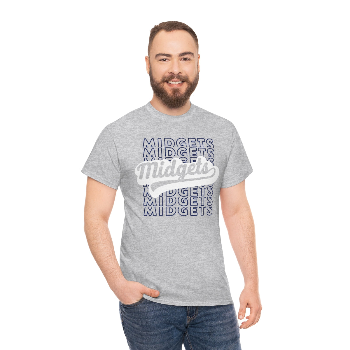 Midget Tail Unisex Heavy Cotton Tee