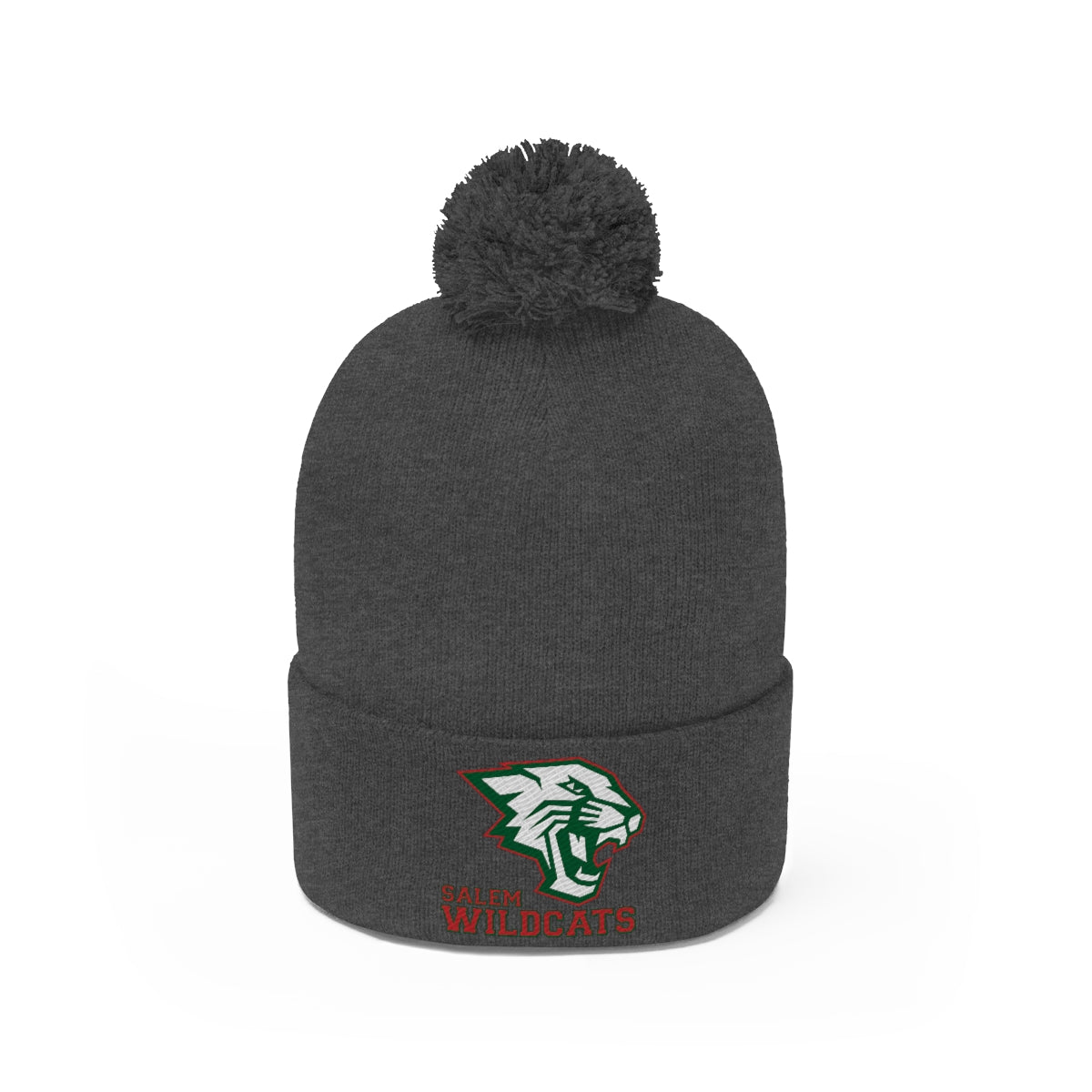 Salem Wildcats Pom Pom Beanie
