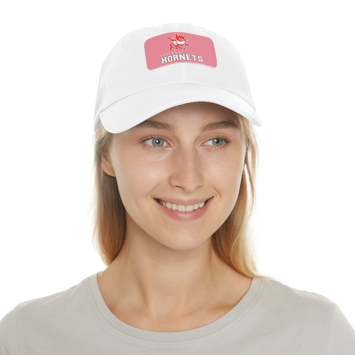 Freeburg Hornet Dad Hat with Leather Patch