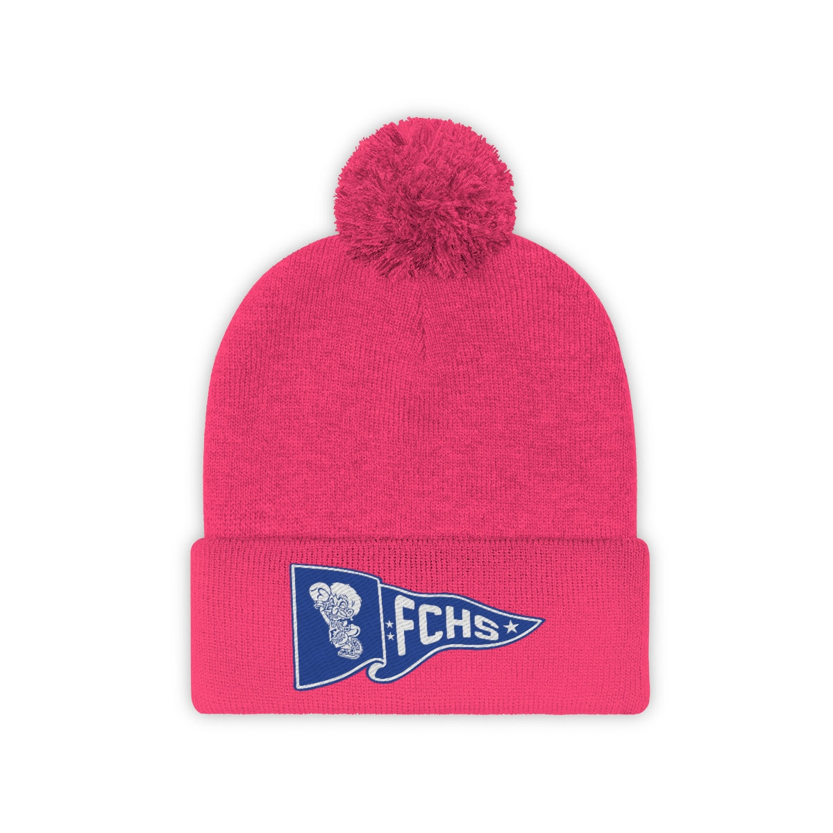 Freeburg Midget Pennant Pom Pom Beanie