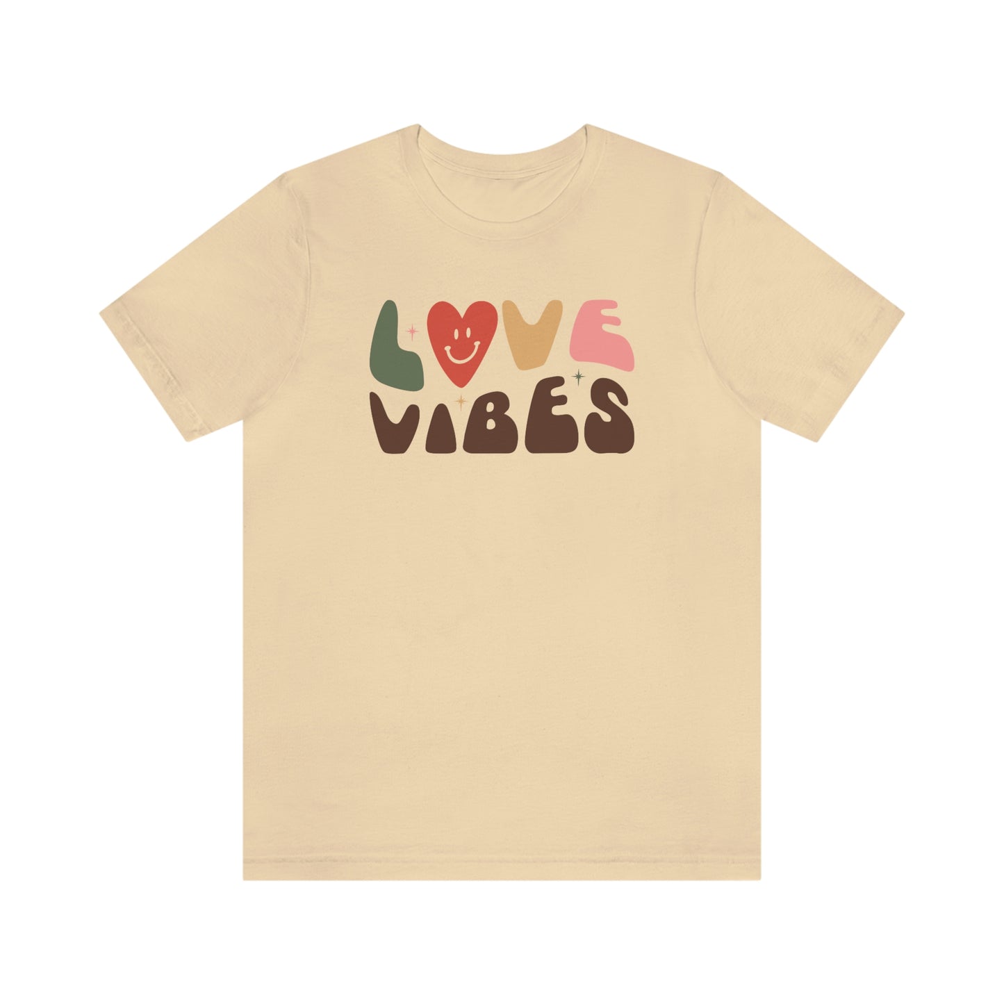 "Love Vibes" Unisex Jersey Short Sleeve Tee