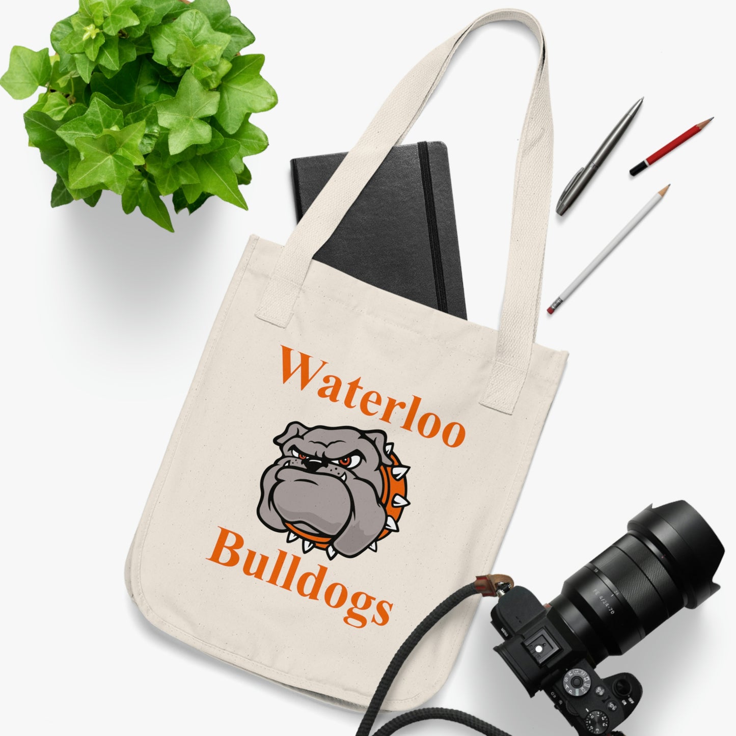 Waterloo Bulldogs Canvas Tote Bag