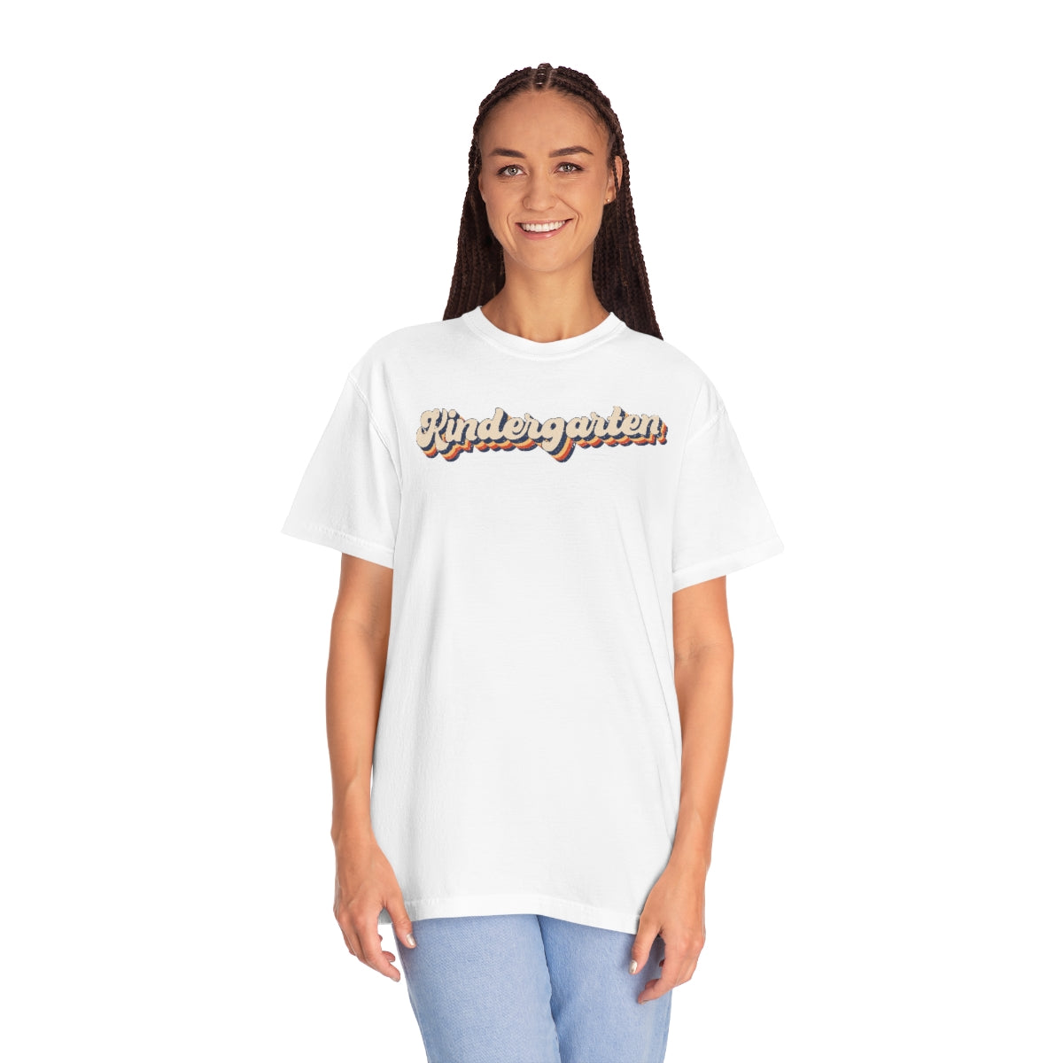 Retro Kindergarten Unisex Garment-Dyed Comfort Colors PREMIUM T-shirt