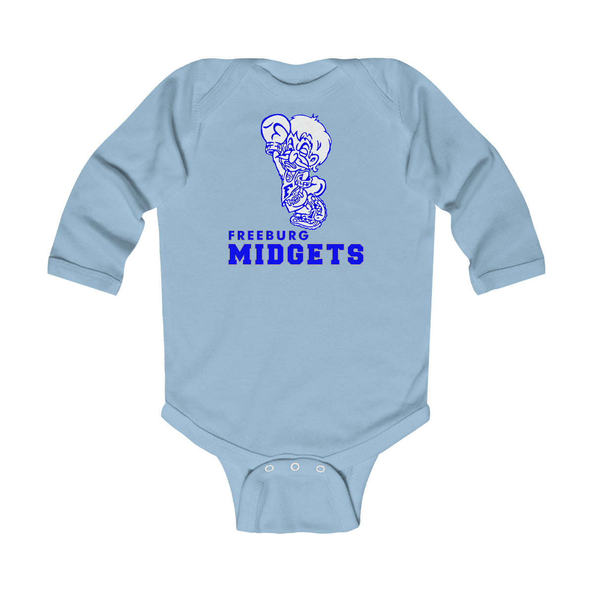 Freeburg Midgets Infant Long Sleeve Bodysuit