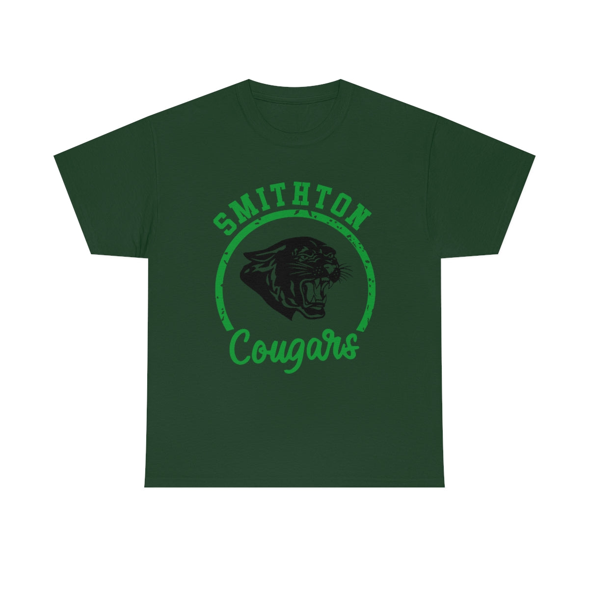 Smithton Cougars Unisex Heavy Cotton Tee