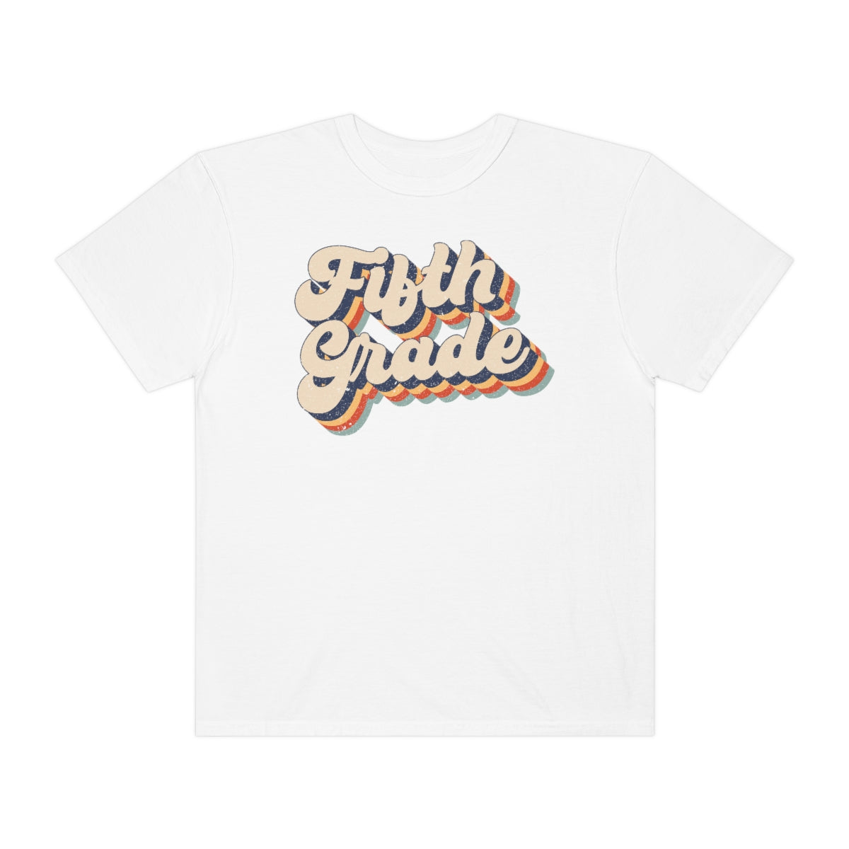 Retro Fifth Grade Unisex Garment-Dyed Comfort Colors PREMIUM T-shirt