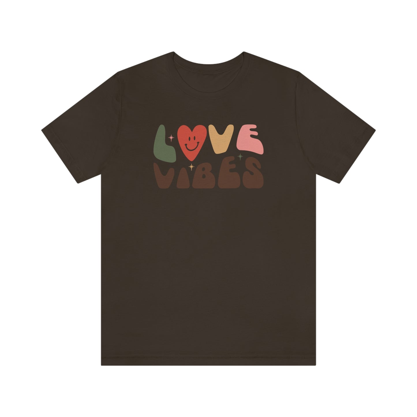 "Love Vibes" Unisex Jersey Short Sleeve Tee