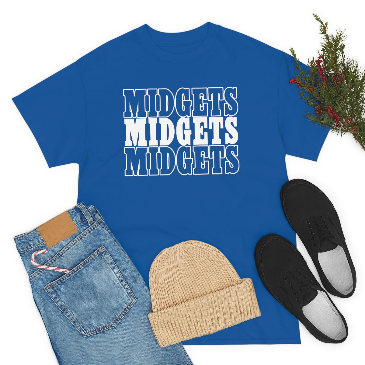 Midget Stack Unisex Heavy Cotton Tee