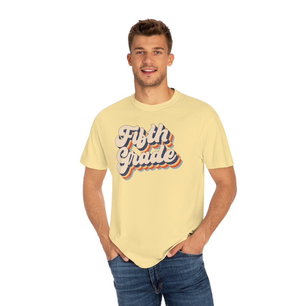 Retro Fifth Grade Unisex Garment-Dyed Comfort Colors PREMIUM T-shirt