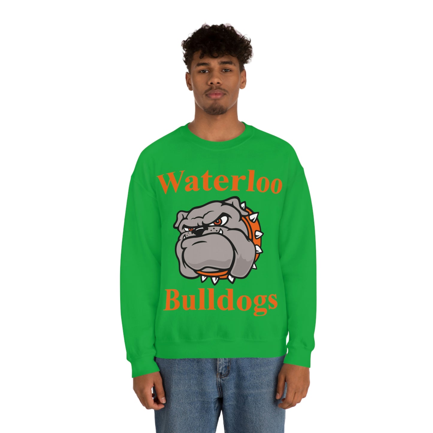 Waterloo Bulldogs Unisex Heavy Blend Crewneck Sweatshirt