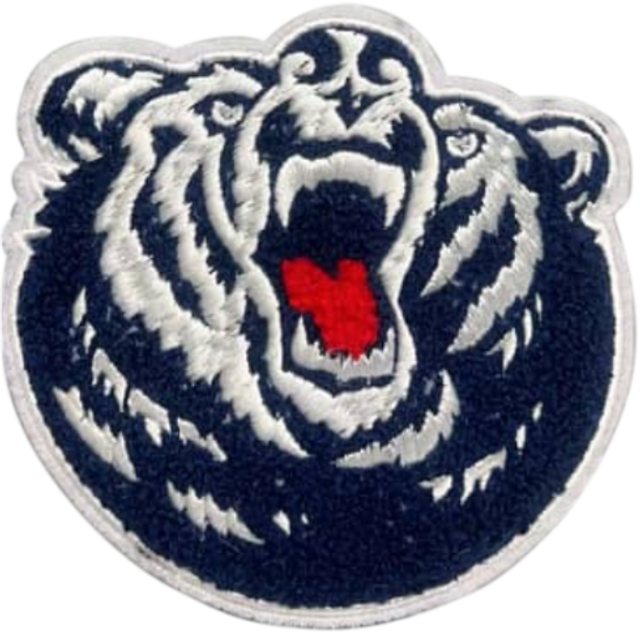 Belmont University Chenille Bear Tie-Dyed Sweatpants