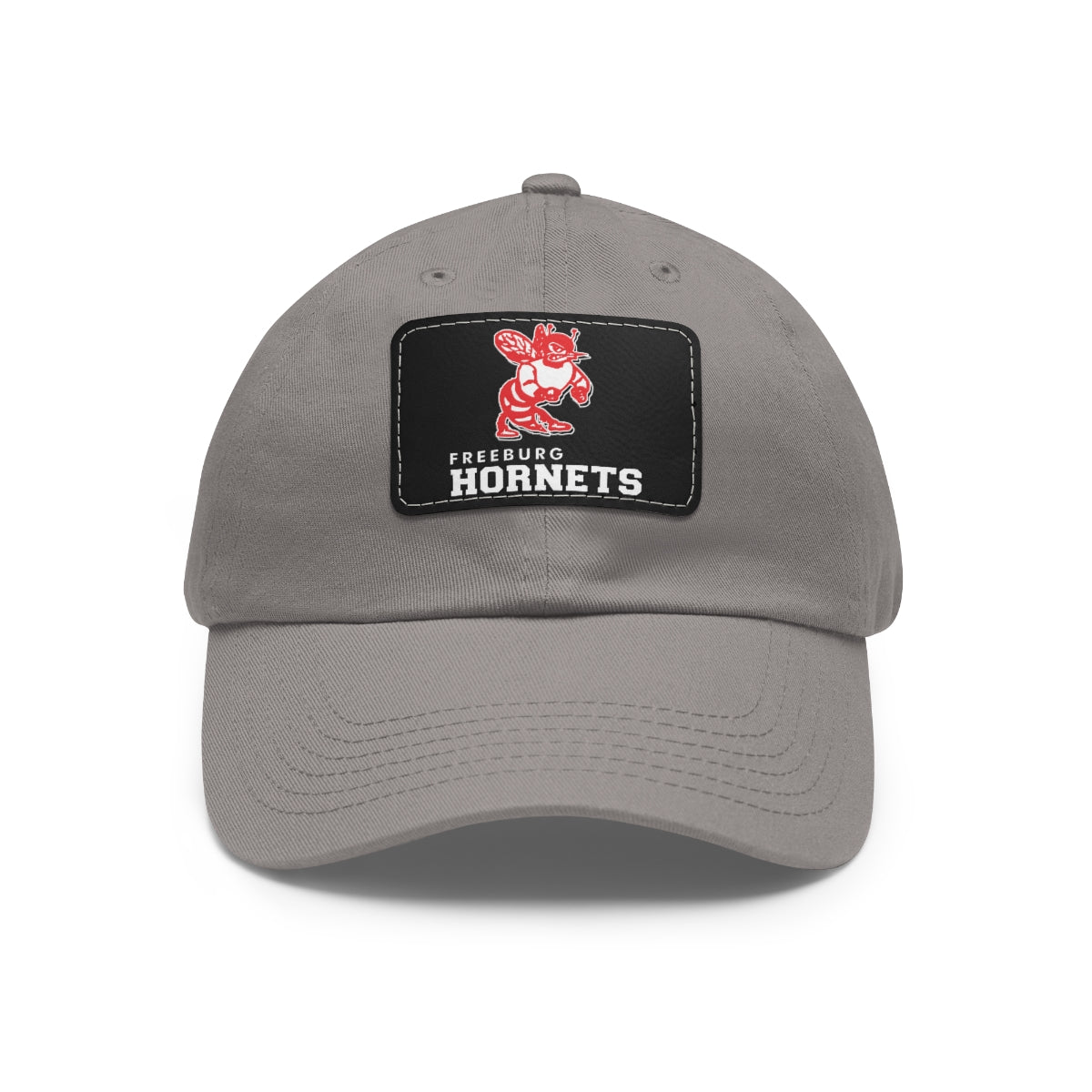 Freeburg Hornet Dad Hat with Leather Patch
