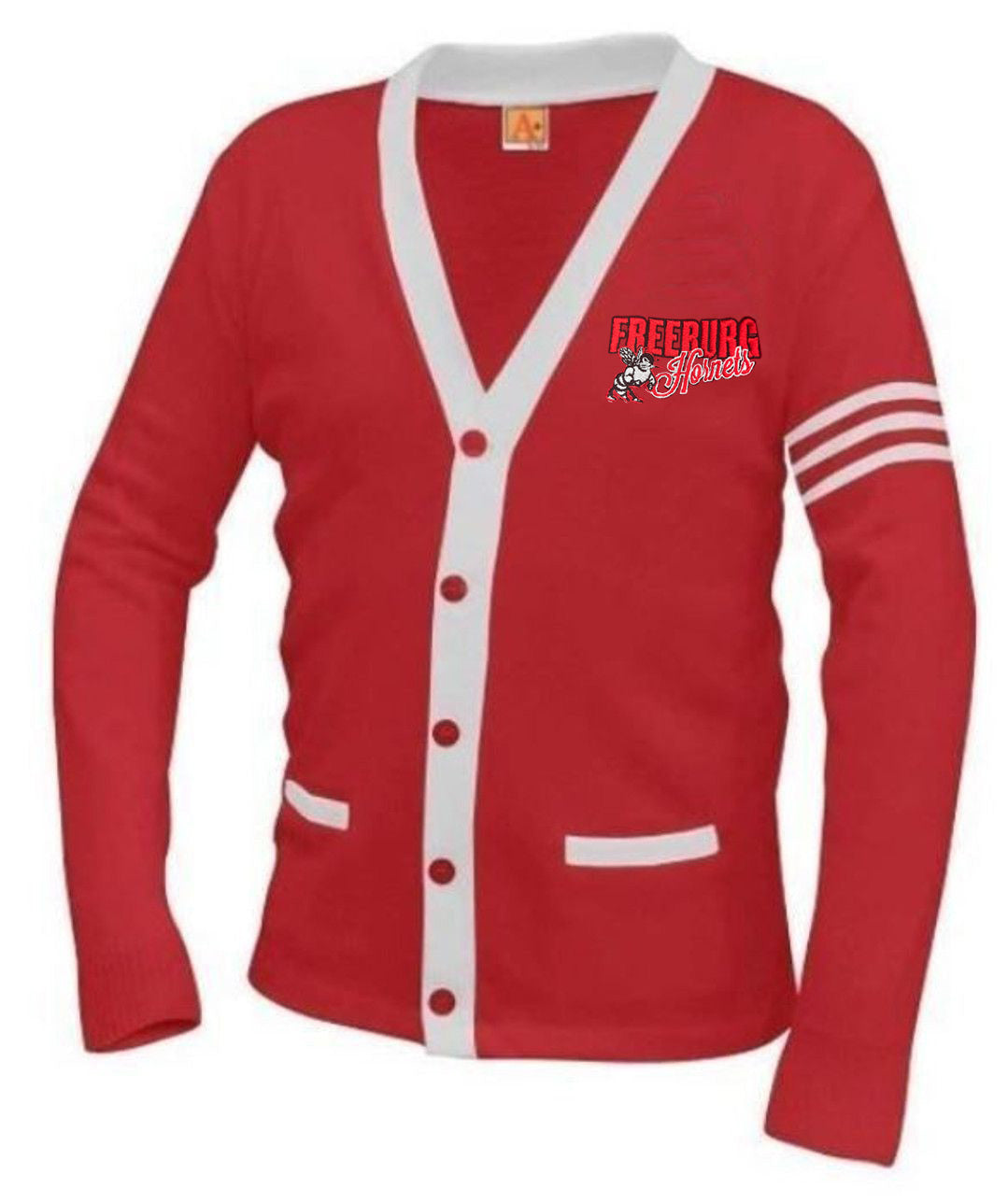 Freeburg Hornet Varsity Cardigan Sweater