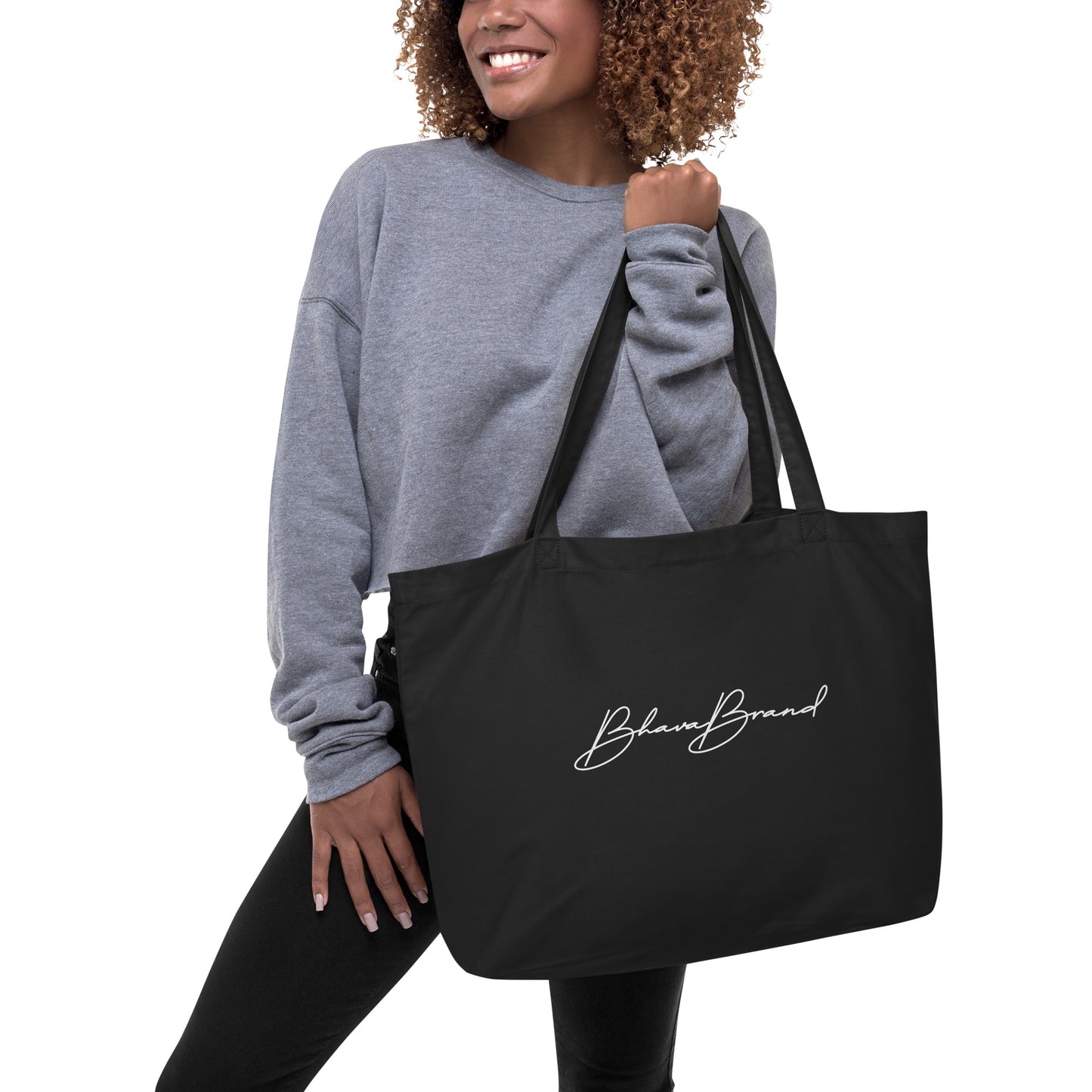 Bhava Brand Large organic tote bag