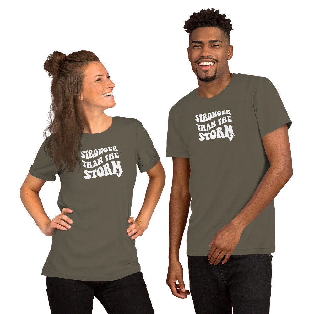 Stronger than the Storm Unisex t-shirt