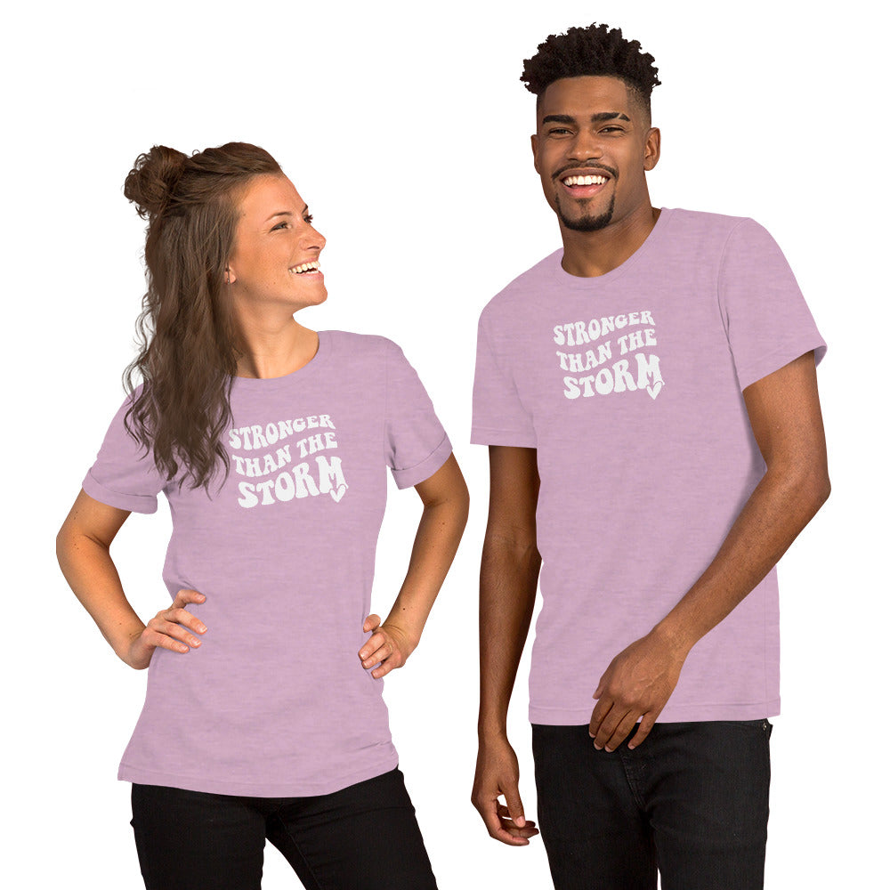 Stronger than the Storm Unisex t-shirt