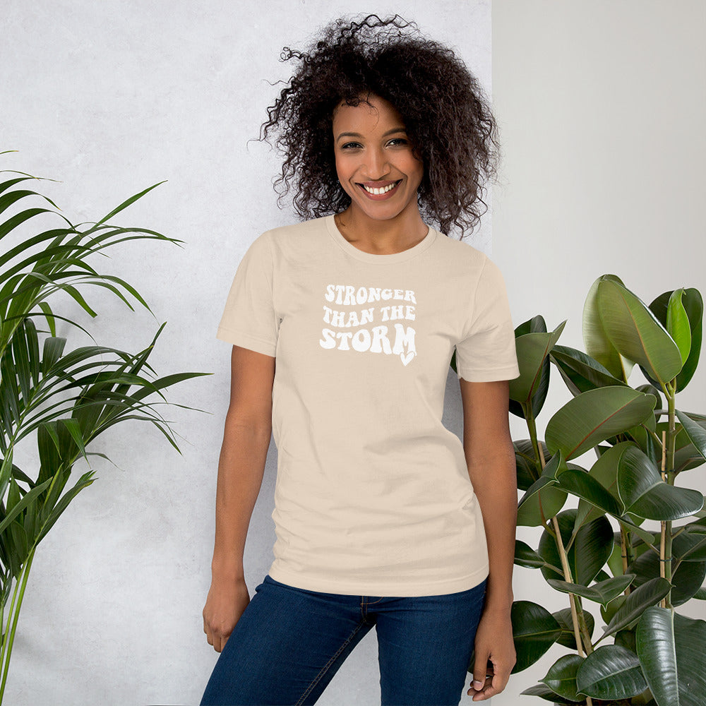 Stronger than the Storm Unisex t-shirt