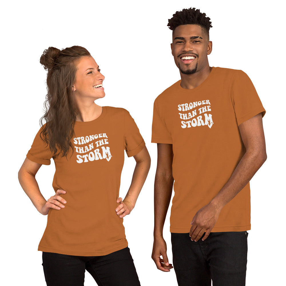 Stronger than the Storm Unisex t-shirt